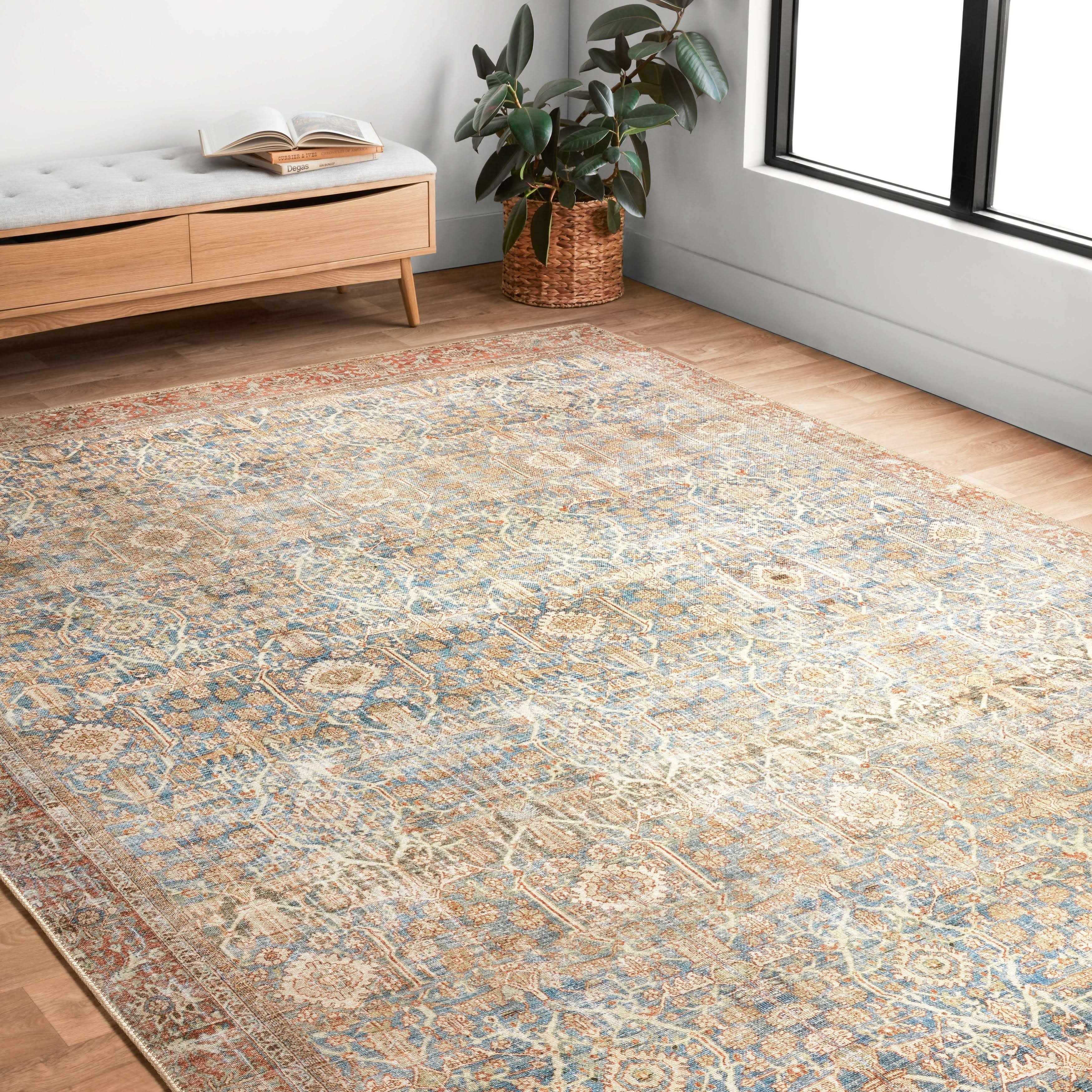 Alexander Home Victoria Bohemian Sky Printed Vintage Area Rug - 8'-6 GZ_JQFVKT0C