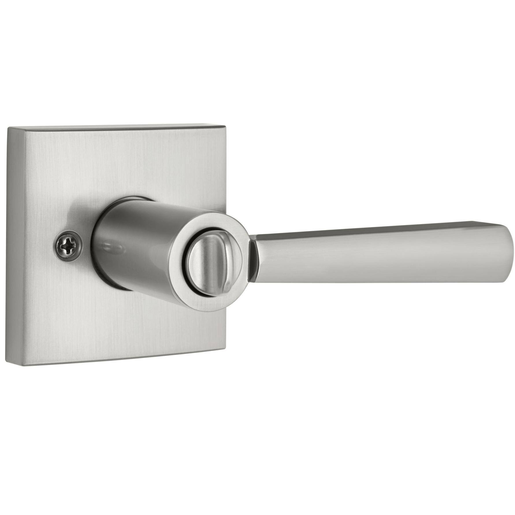 Baldwin 353SPLSQR15 Spyglass Privacy Lever, Satin Nickel J9_BYXR0SSG