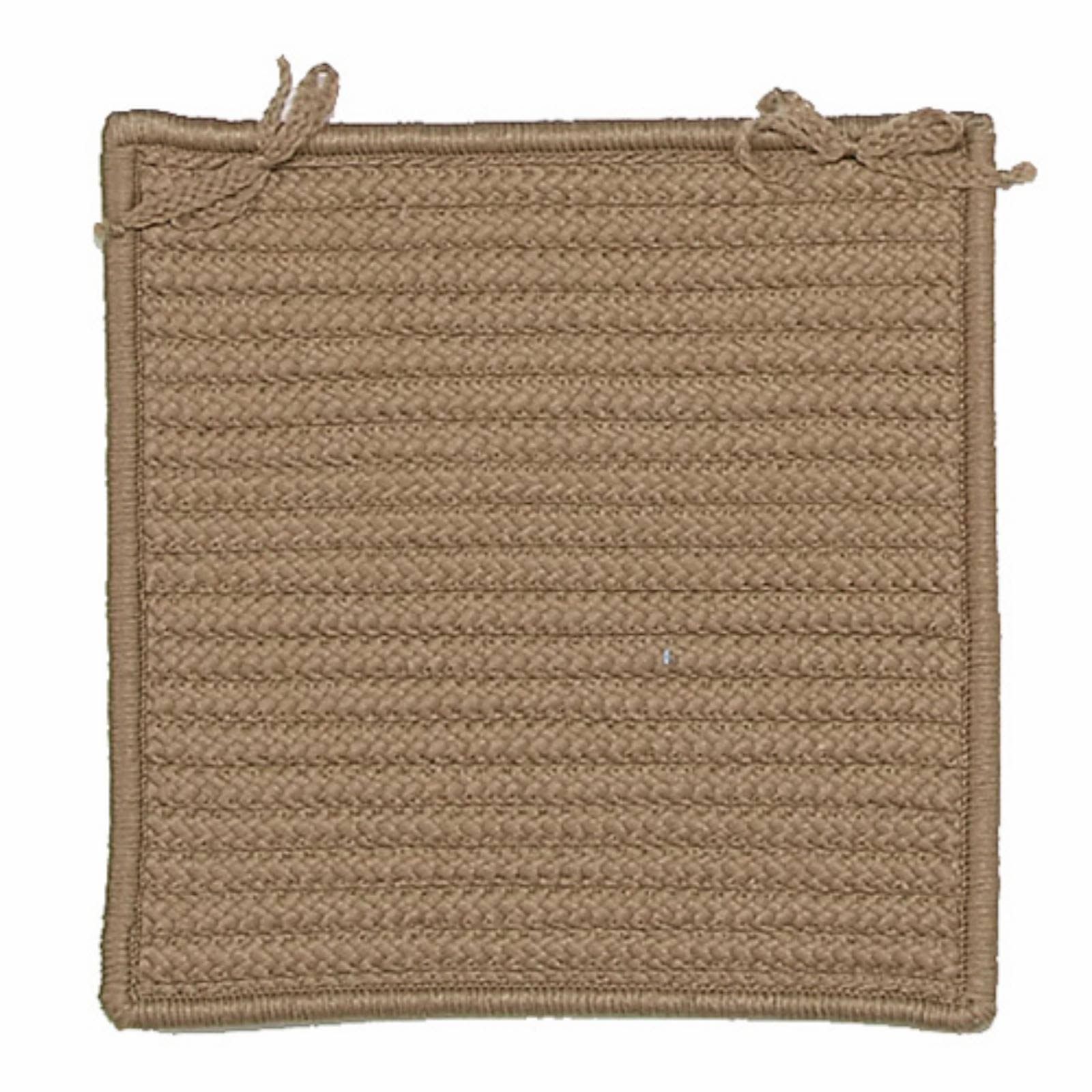 Colonial Mills H770A015X015S Simply Home Solid - Cafe Tostado Chair Pad - Set 4 D2_UJGLFRJW