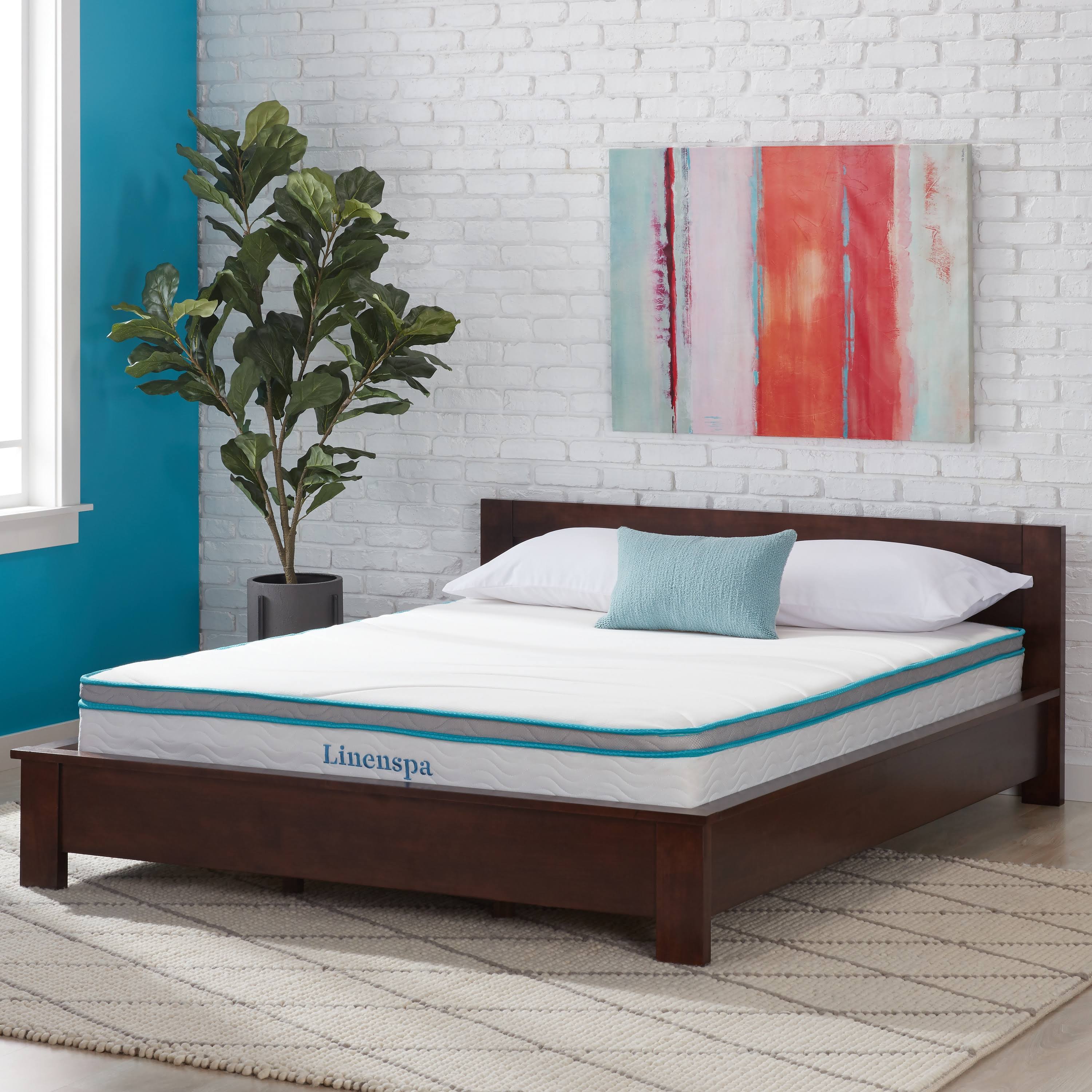 Linenspa 8-Inch Full-Size Memory Foam and Spring Mattress M5_UBIFK5X5