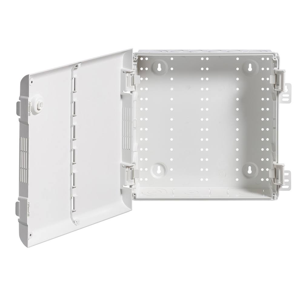 Leviton 49605-14P Wireless Plastic Structured Media Enclosure with Vented Hinged DOOR, 14 inch 1I_GDUFNRM2