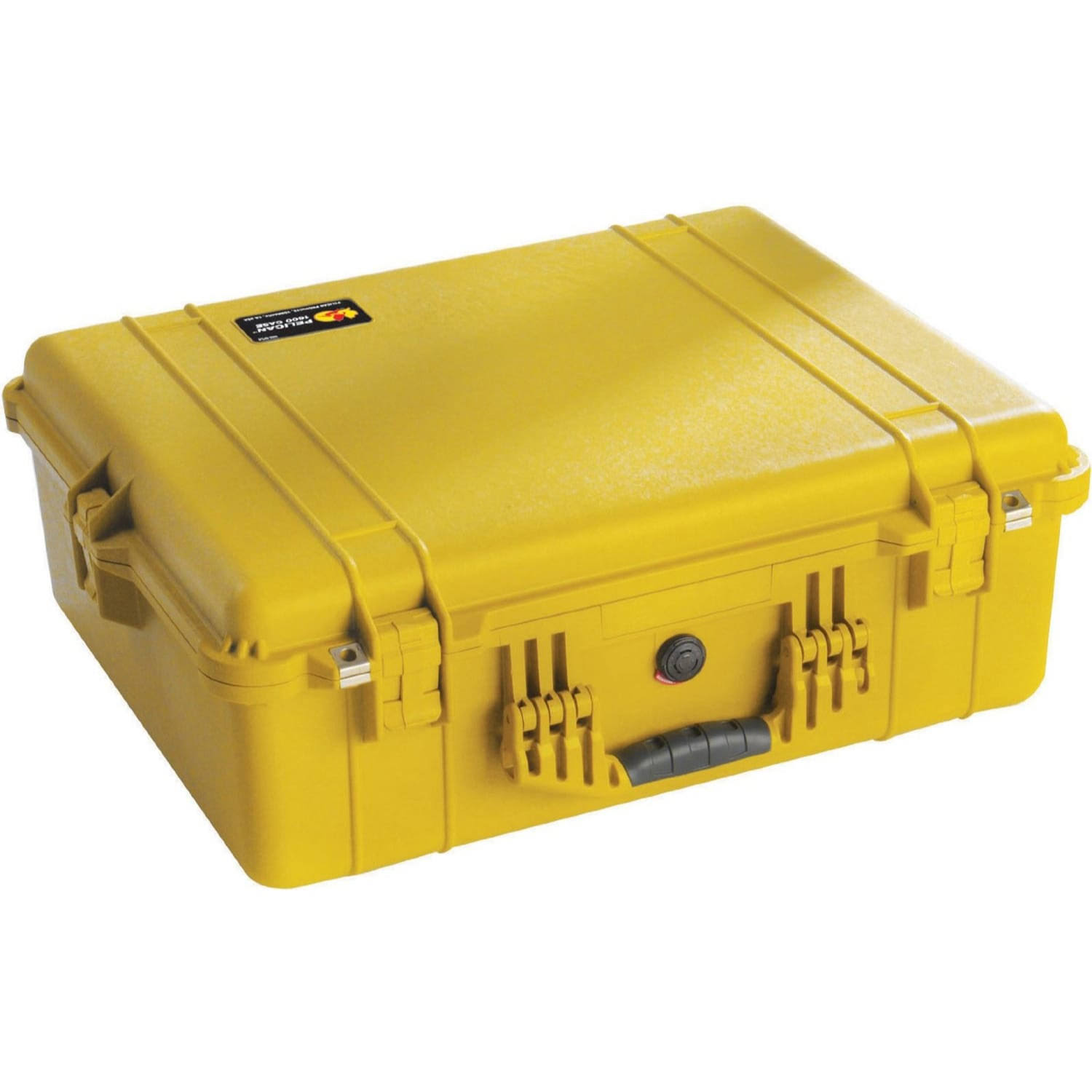 Pelican 1600 Watertight Hard Case with Foam insert - Yellow YH_JG4HW0LJ
