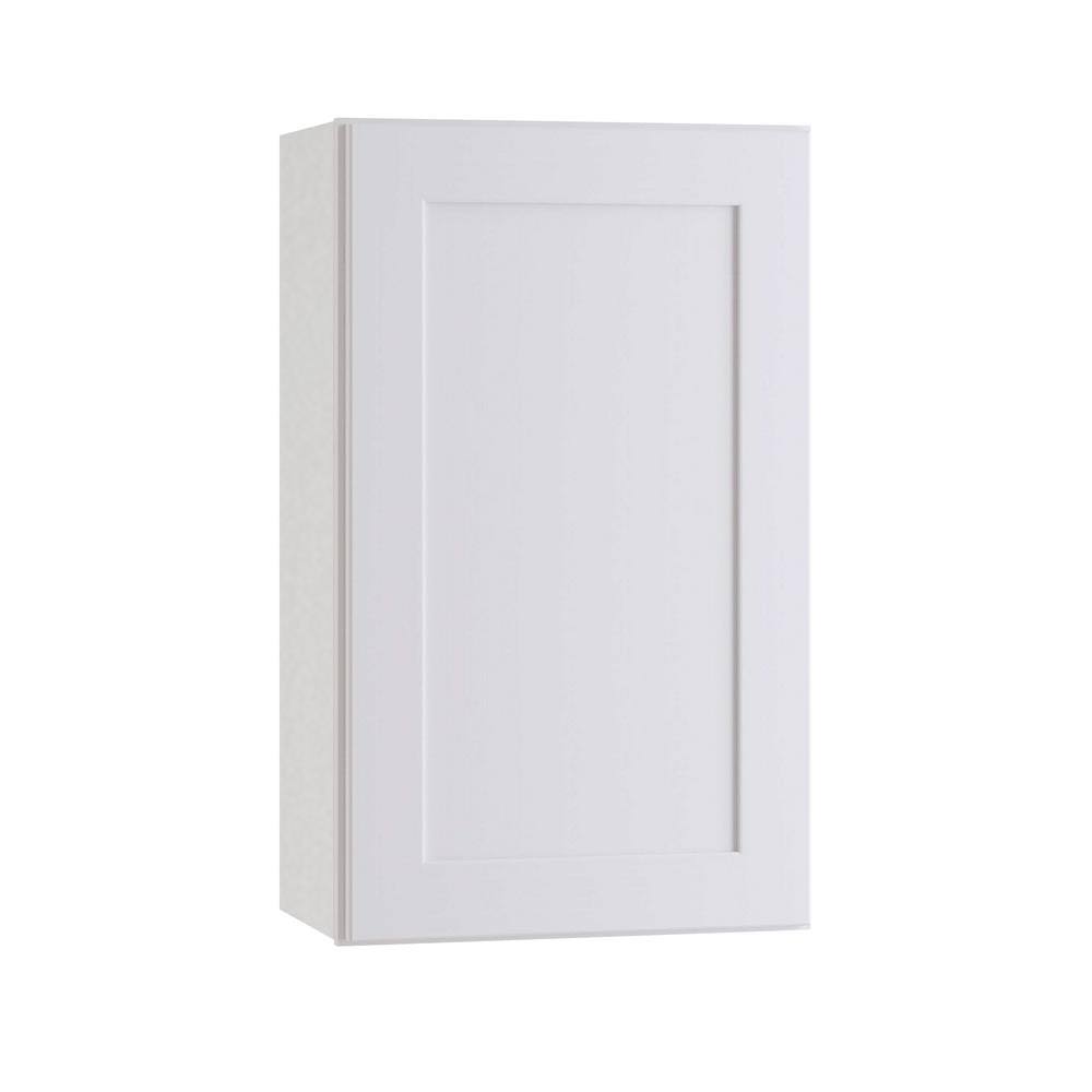 Home Decorators Collection Newport Assembled 21 x 30 x 12 in. Plywood Shaker Wall Kitchen Cabinet Left Soft Close in Painted Pac JD_U1CAHXGA