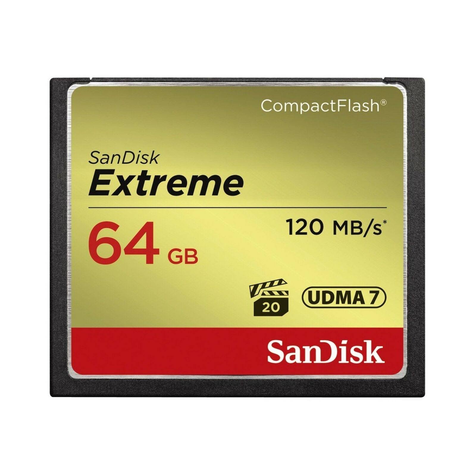 SanDisk Extreme 64GB CompactFlash Memory Card (sdcfxsb-064g-g46) 40_QWTOPD5Q