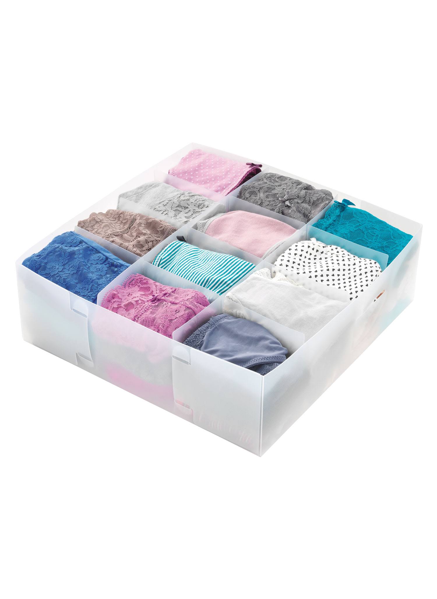 Whitmor - 12-Section Drawer Organizer TE_2QFQZPHX