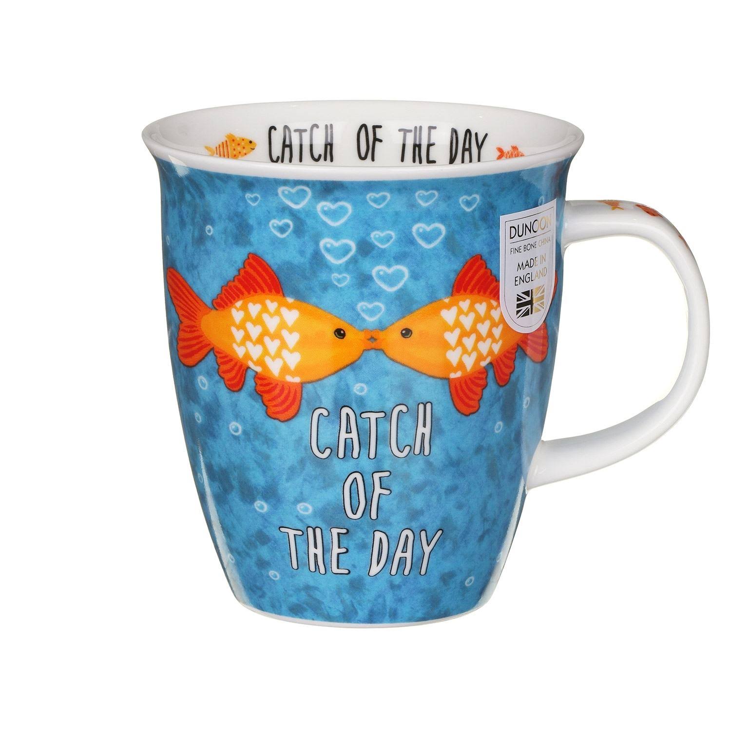 Dunoon Loved Up Fish Nevis Shape Mug CZ_L8TRAMIB