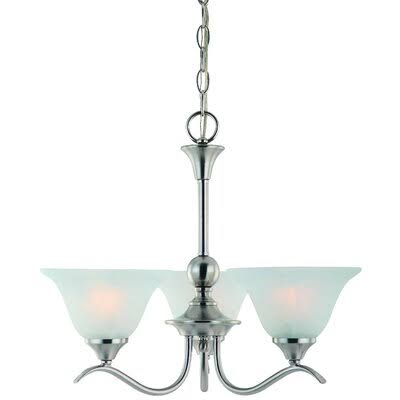 Schuh 3 - Light Shaded Classic / Traditional Chandelier Charlton Home 127219 5A_RIHUTXC7
