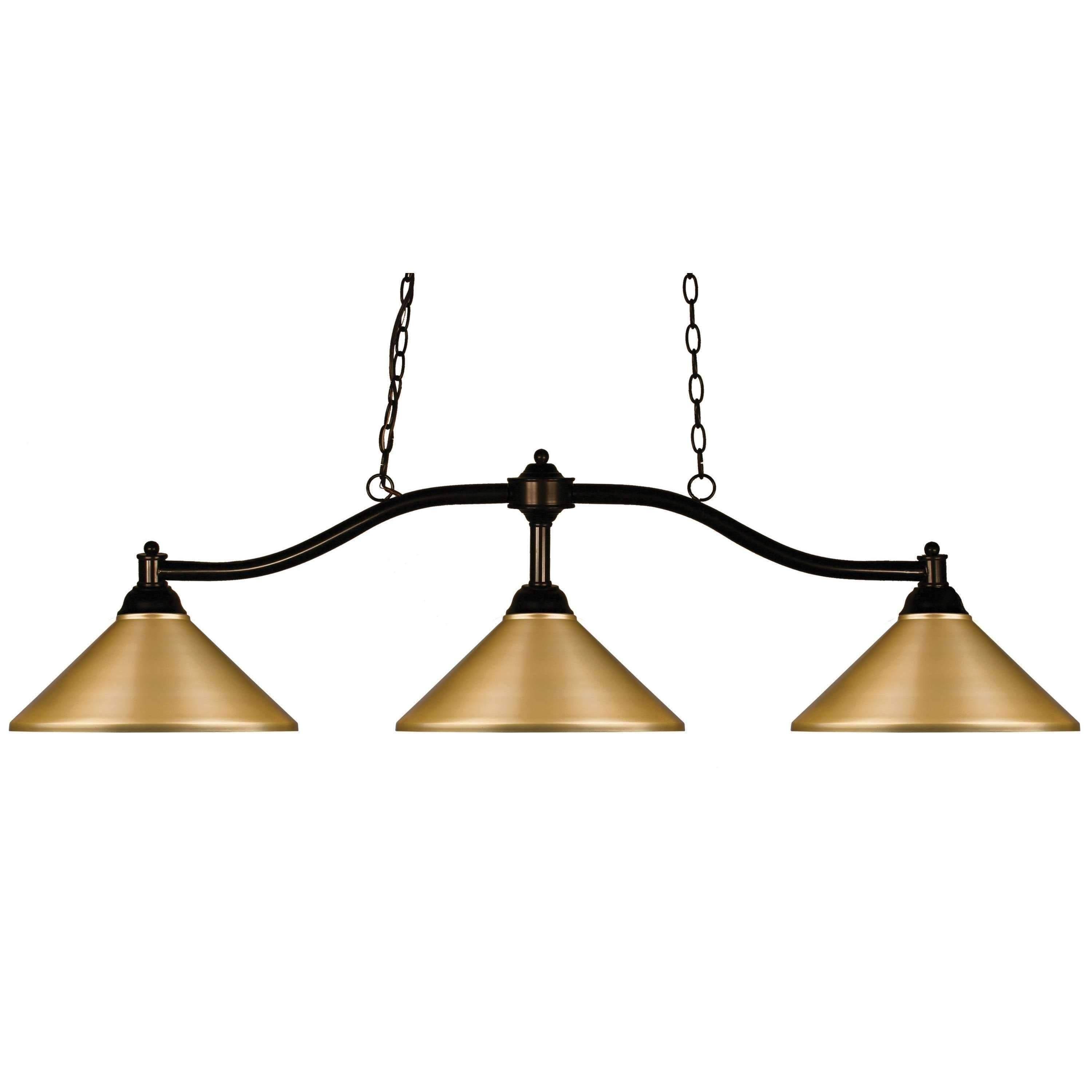 Z-Lite 147BRZ-MSG Chance 3 Light Billiard Light, Bronze MW_UYPBW4PV
