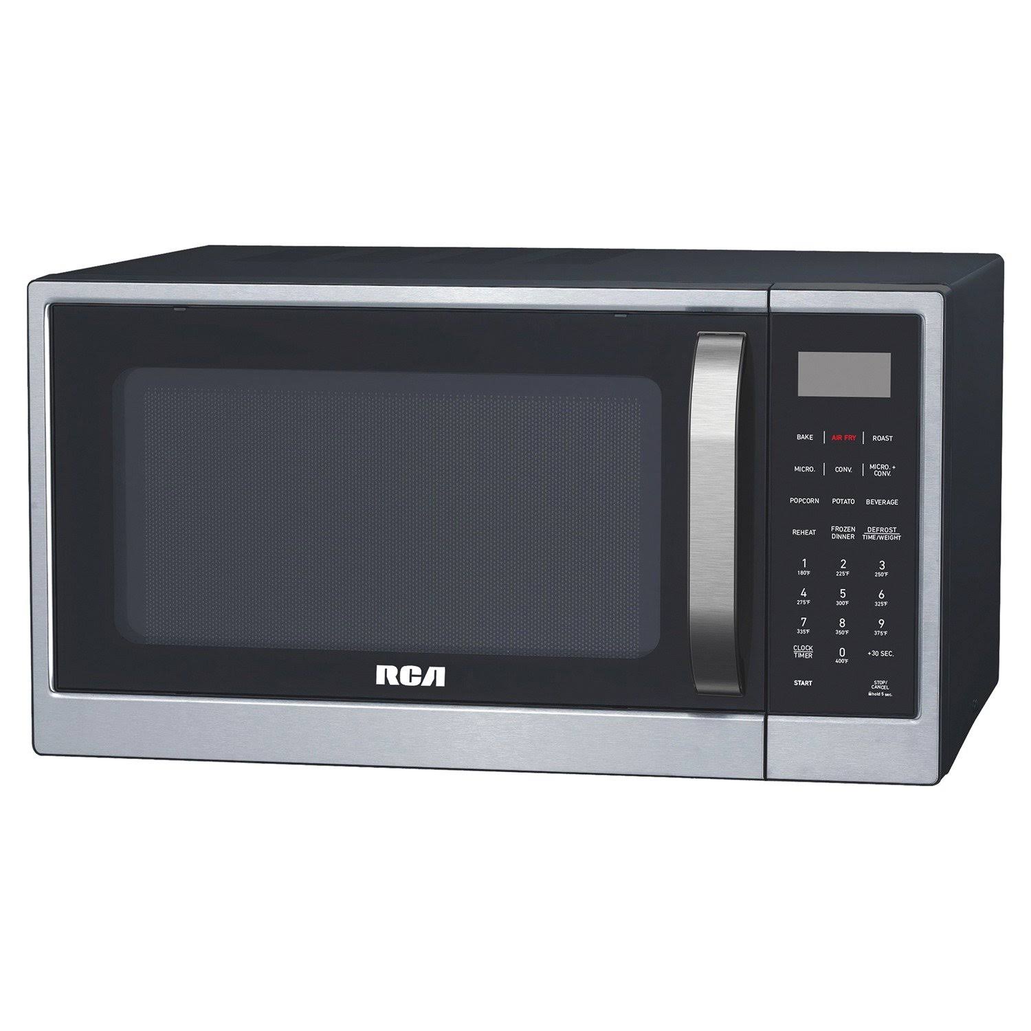 RCA RMW1205 1,000-Watt 1.2-Cubic-Foot Stainless Steel Combination Microwave, Digital Air Fryer, and Convection Oven C2_GY3JAXAU