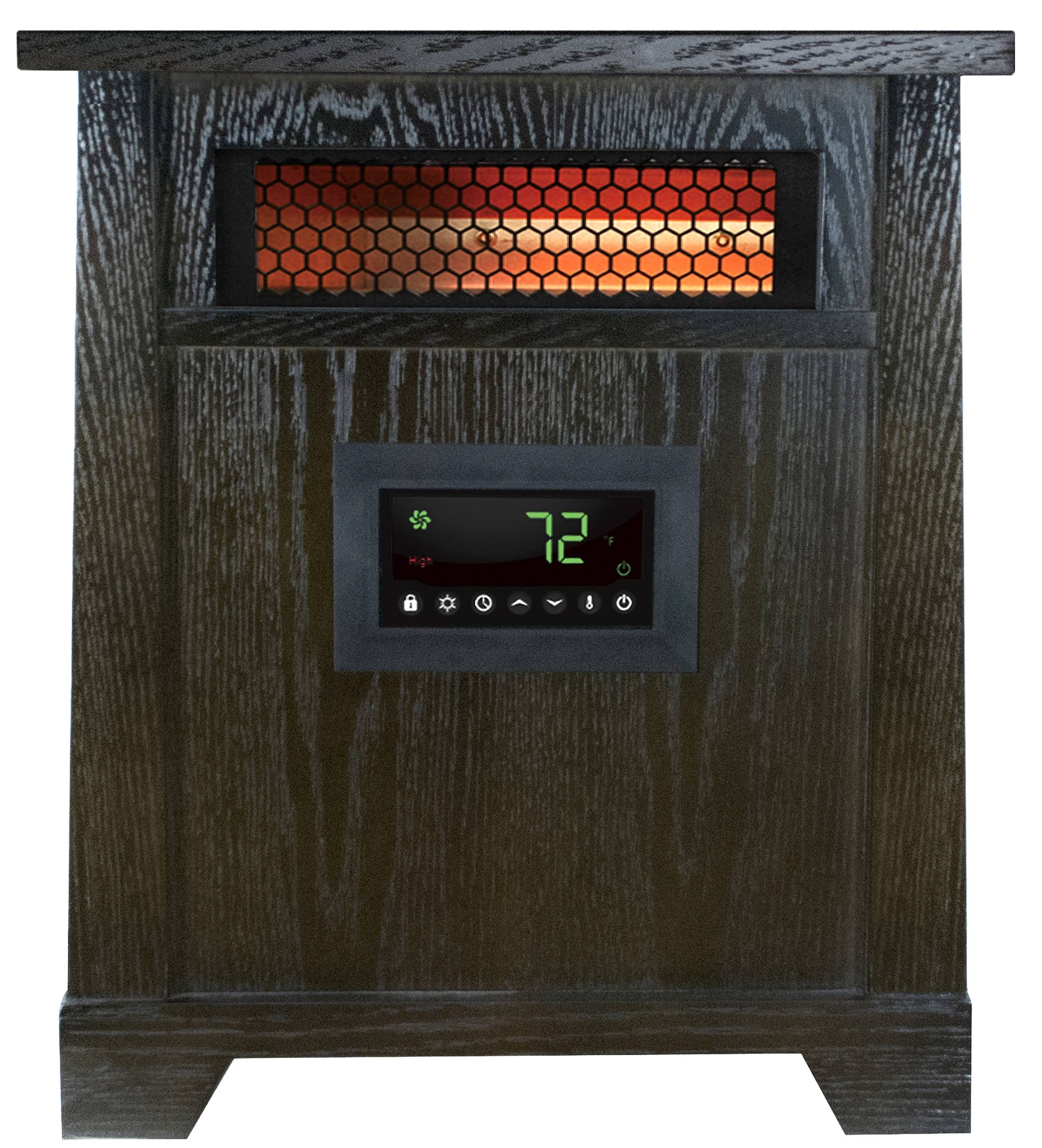 Lifesmart HT1125 6-Element Infrared Wood Heater RT_EDFCMXO3