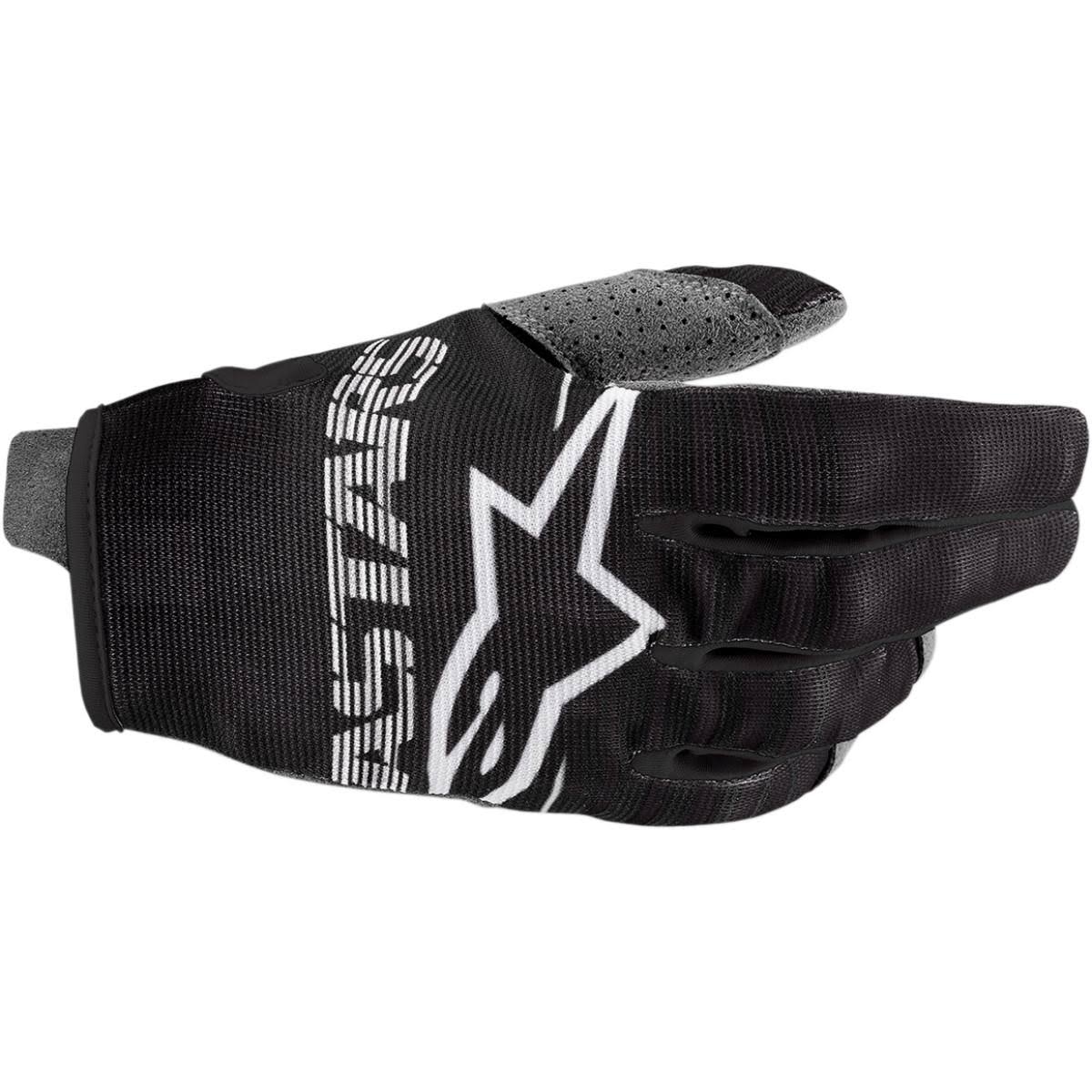 Alpinestars Youth Radar Gloves Small Black/White WI_BPFBEA9Q