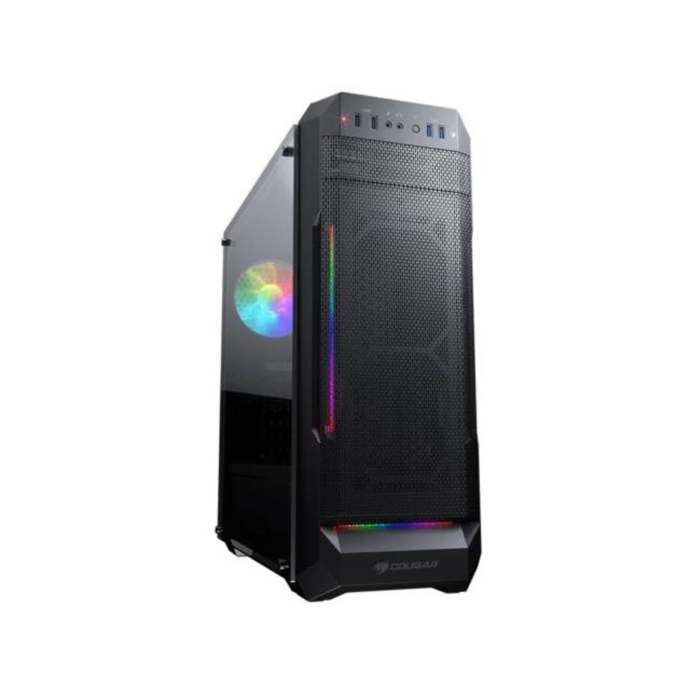 Cougar MX331 Mesh-G Mid-Tower with Stunning ARGB and Crystal Clear Tempered PH_THDX0AOH