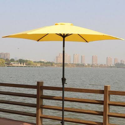 Citrana 9' Market Umbrella Freeport Park Fabric Color: Yellow EM_BP2A08TU