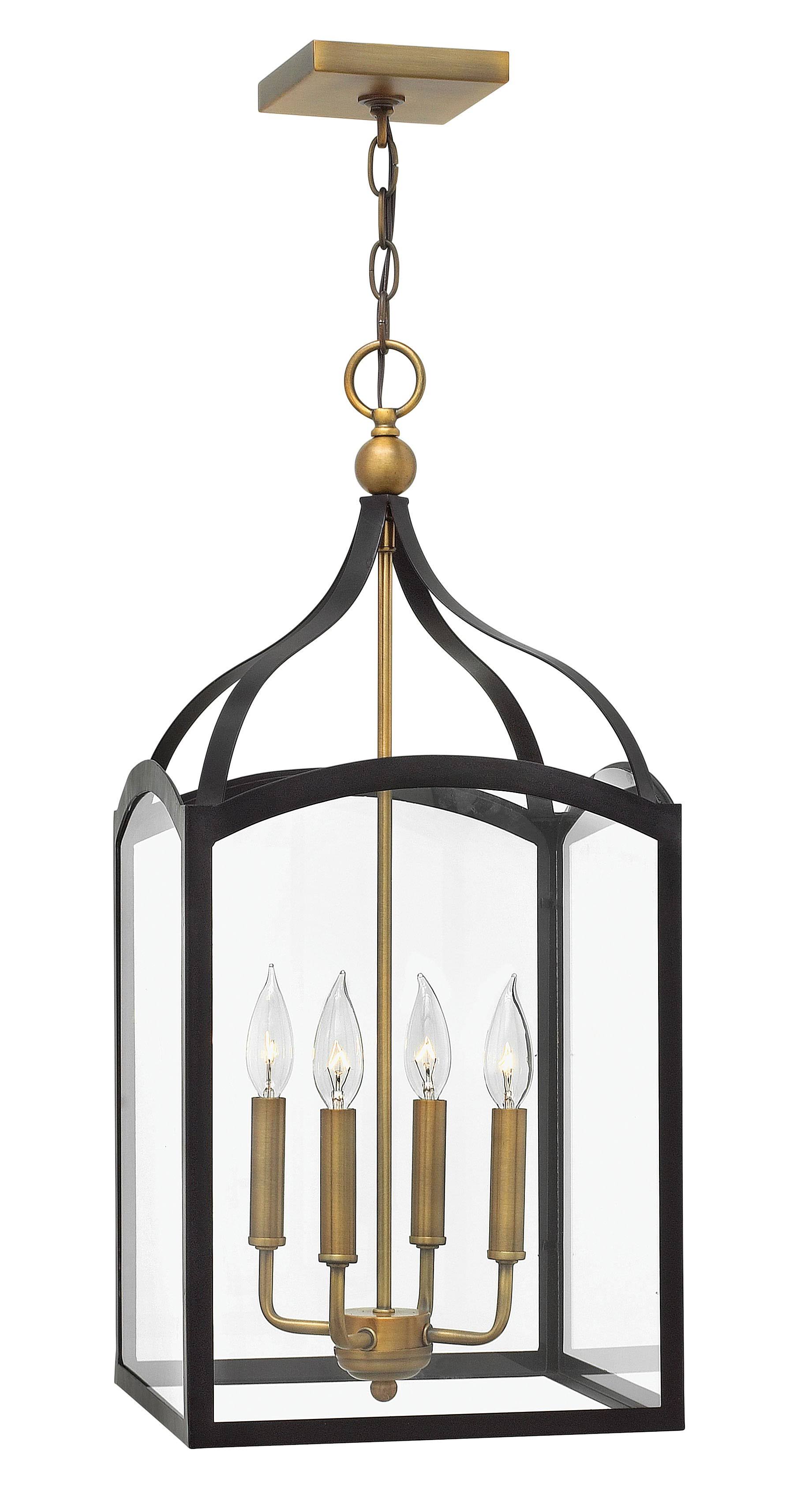 Hinkley Lighting 3415BZ Clarendon Foyer Pendant Light, Bronze 4U_JPVRBGTX