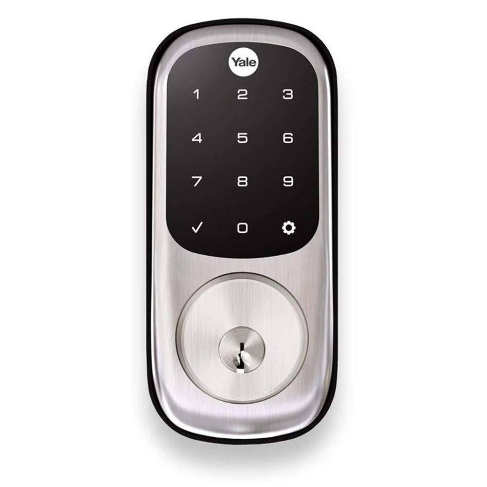 Yale - Real Living Touchscreen Deadbolt with Z-Wave - Satin Nickel ZV_TOUCGVWN
