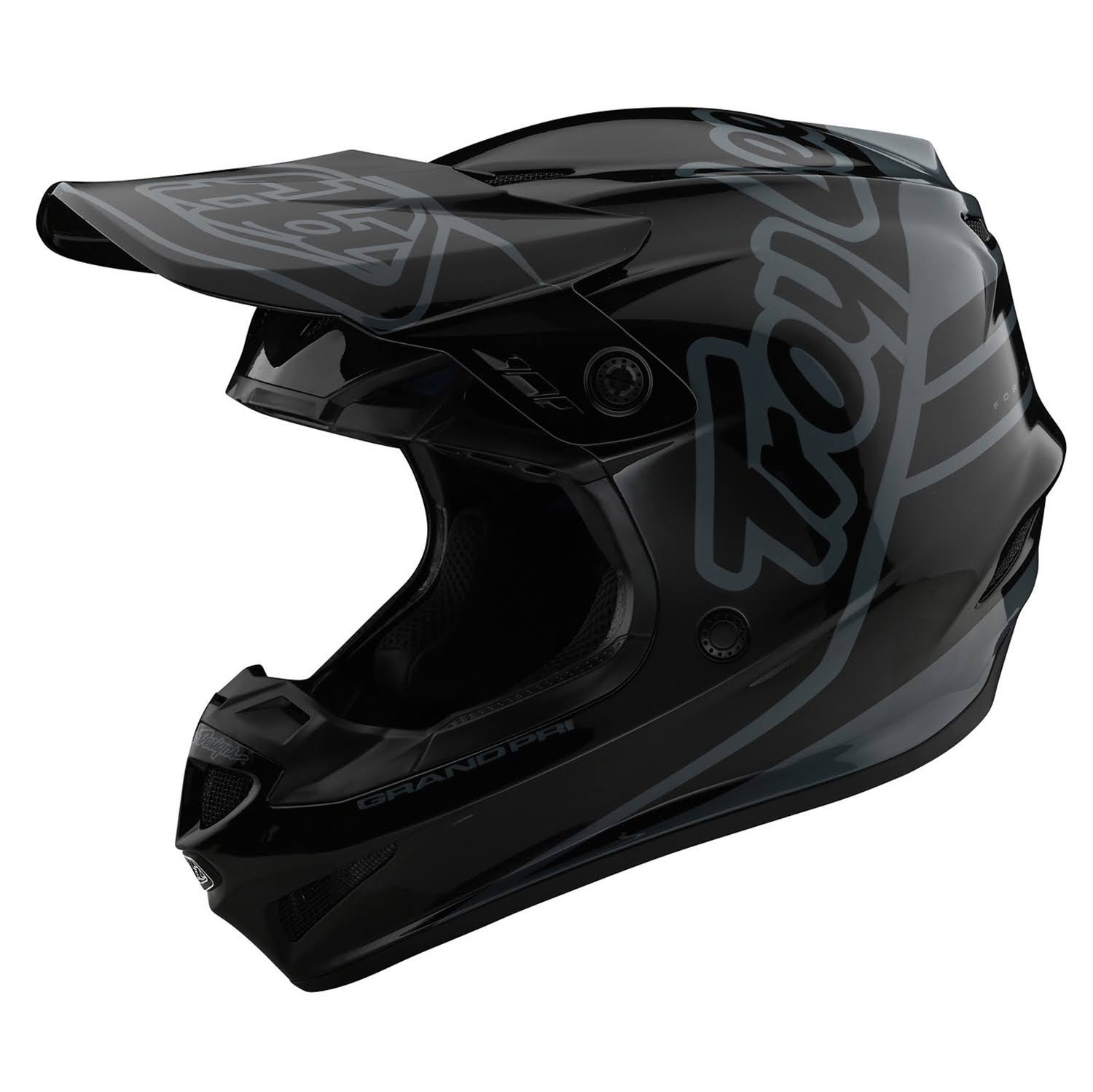 Troy Lee Designs GP Helmet - Silhouette Small / Black/Gray UE_HFE8GZS2