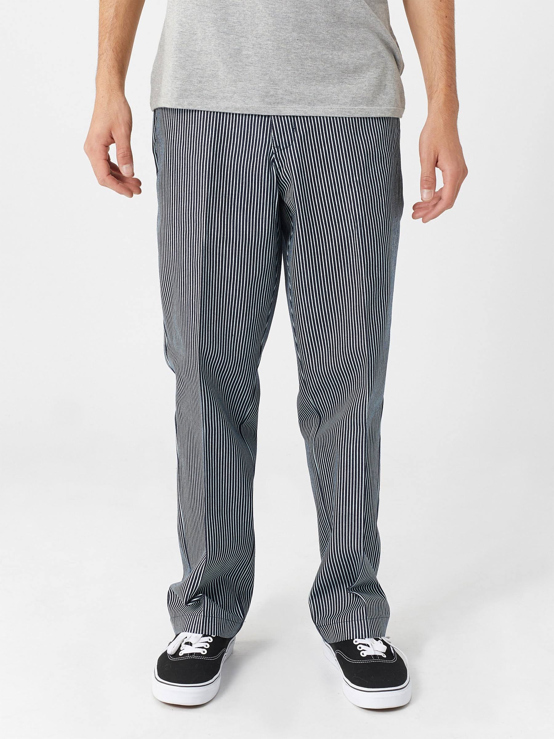 Dickies 67 Industrial Slim Fit Pant Hickory Stripe CV_FFUDFOVJ