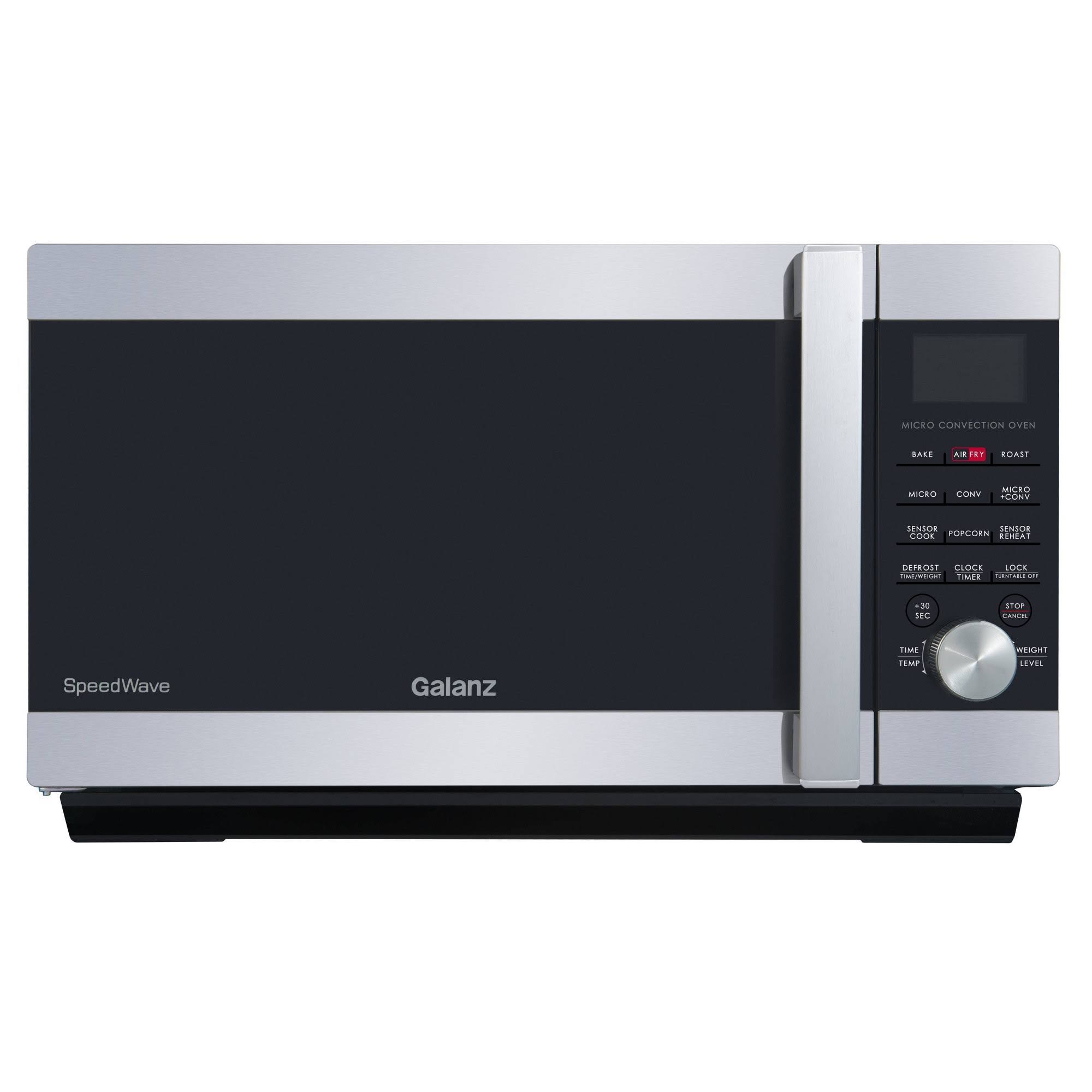 Galanz 1.6 Cu. ft. Countertop SpeedWave 3-in-1 Convection Oven, Microwave with 1U_BMQMZRJM