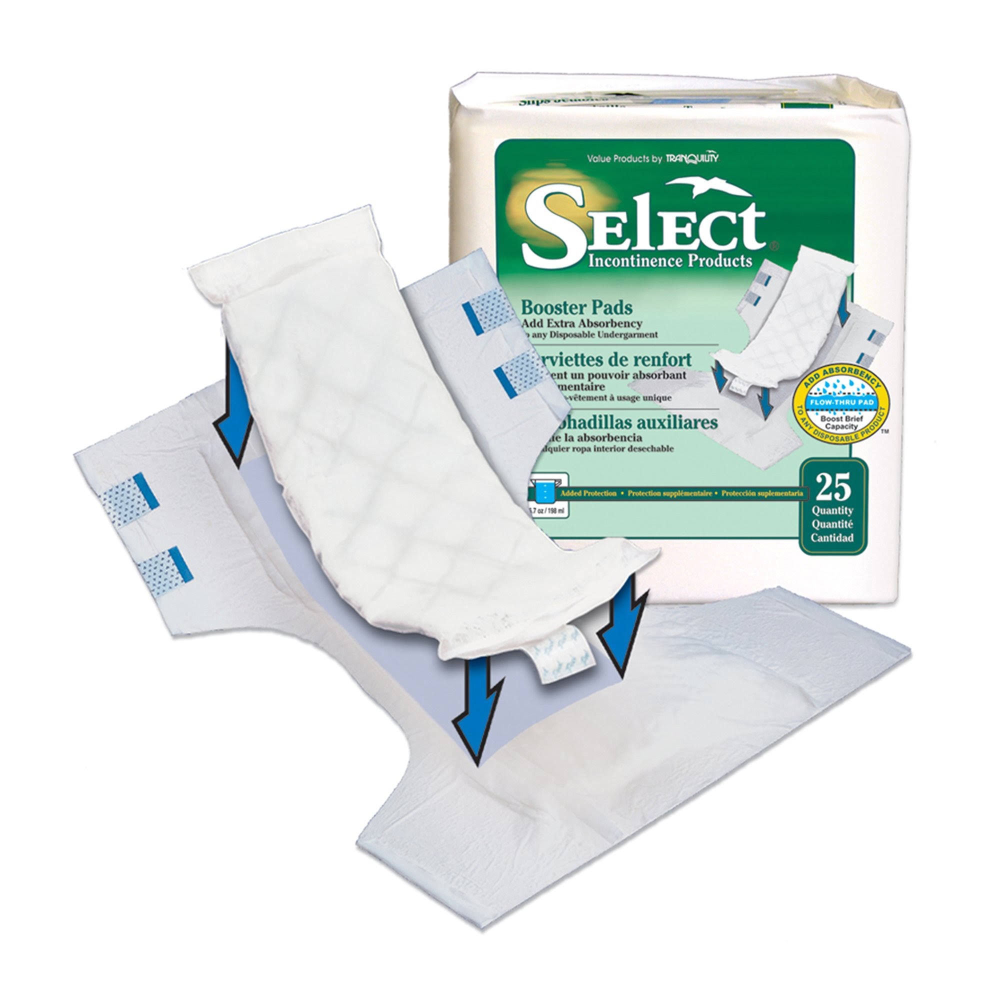 Select Extended Booster Pad - Case | 200 YV_D2MGWPWQ
