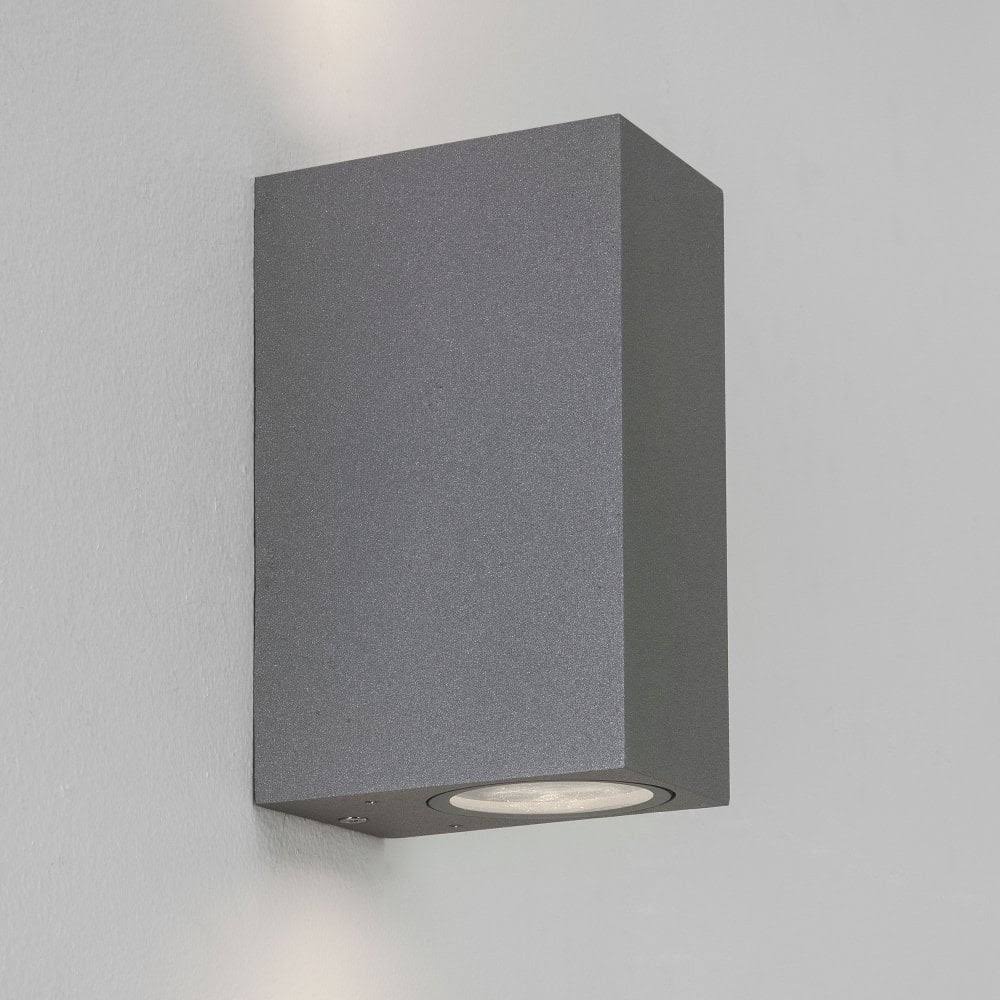 Astro Chios 150 Outdoor Wall Light Textured Grey 1310008 2H_KDQJM0XA