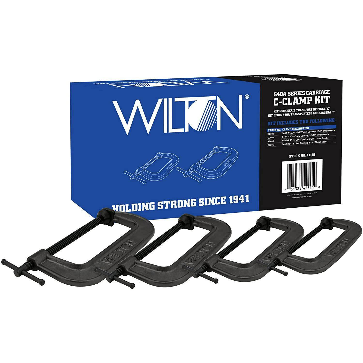 Wilton 11115 - 540A Series Carriage C-Clamp Kit ZT_FOPHL17A