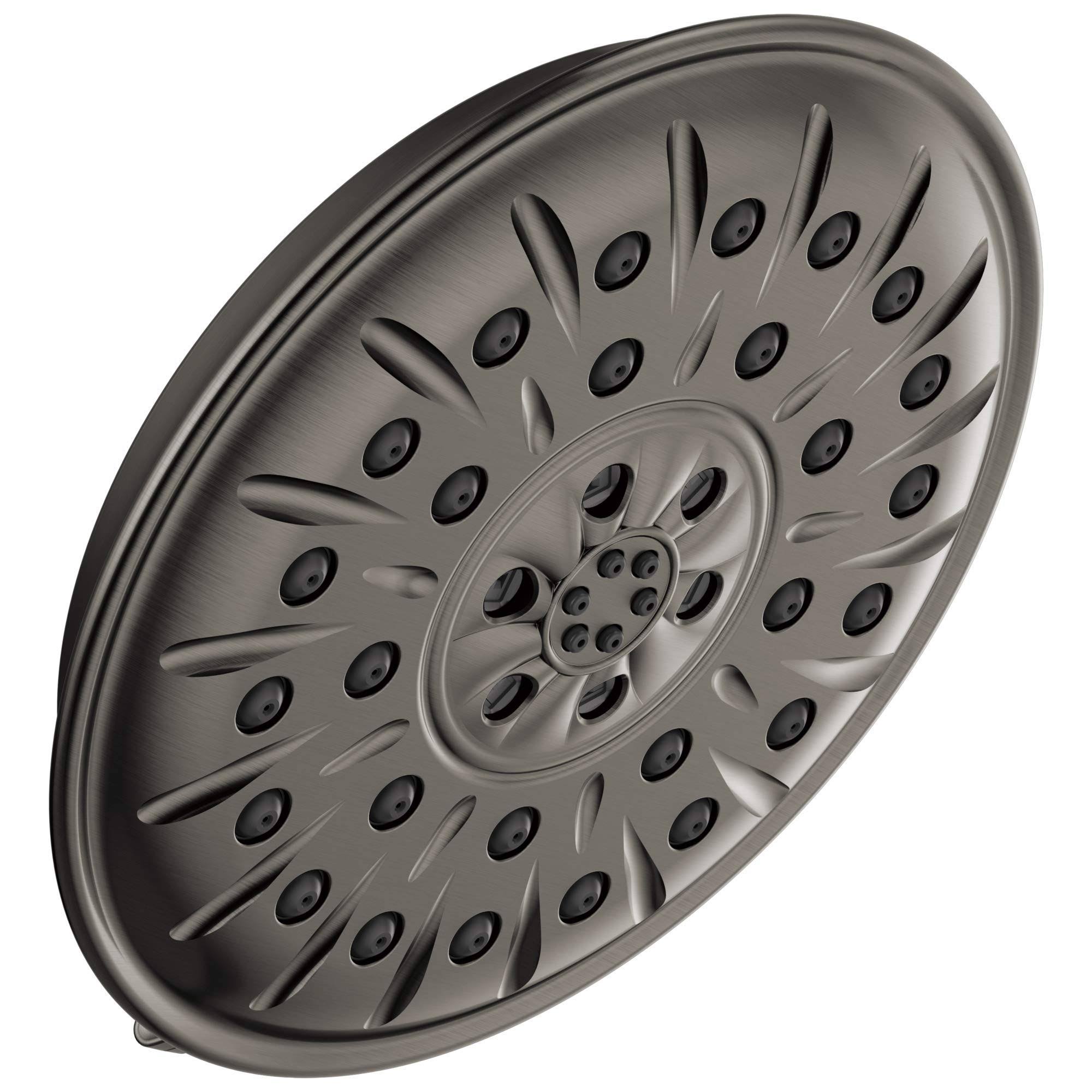 Delta Faucets 52487-KS Universal Showering Components UltraSoak 4-Setting Shower Head in Black Stainless RW_I05OIIDS