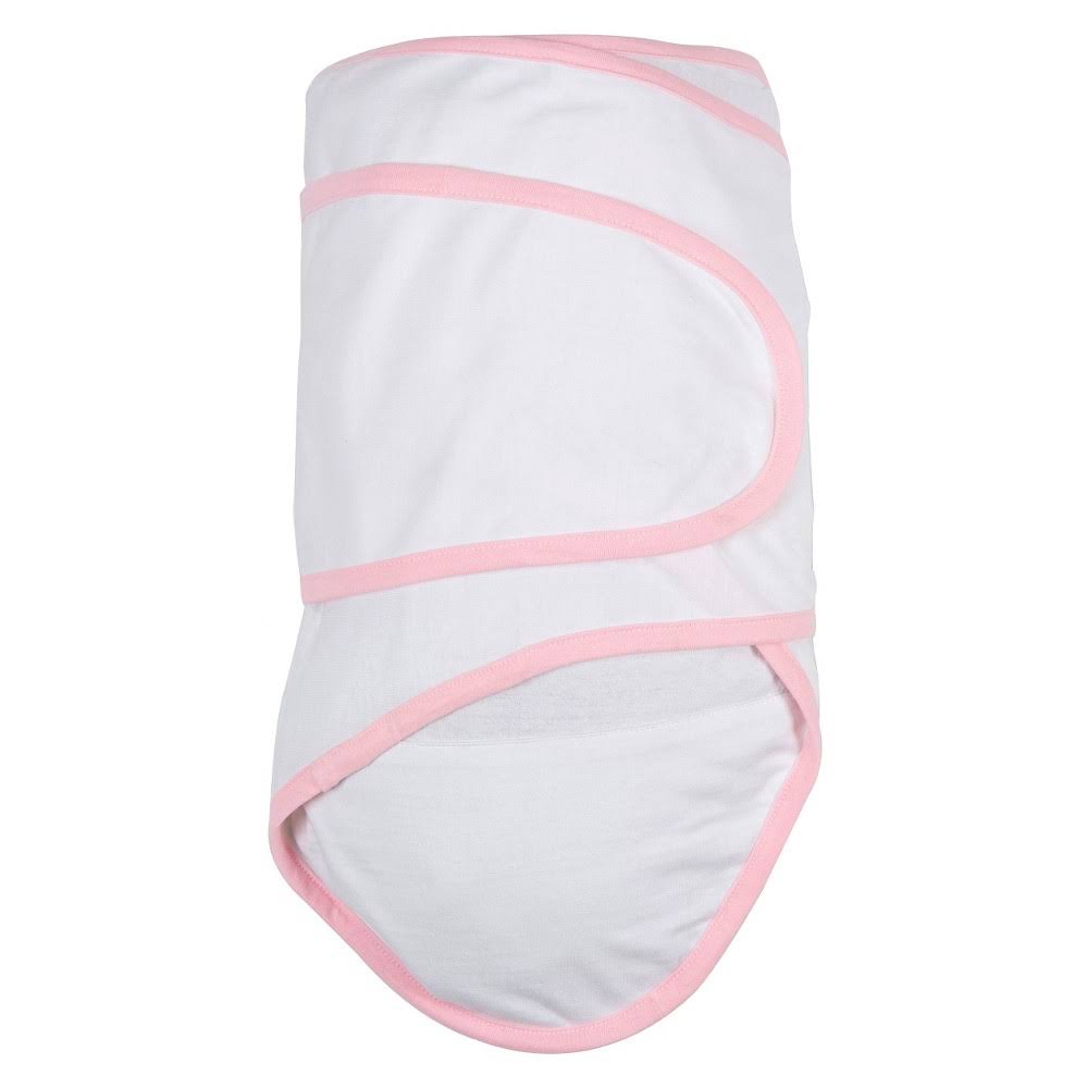 Miracle Blanket White with Pink Trim IW_F4JSKZF7