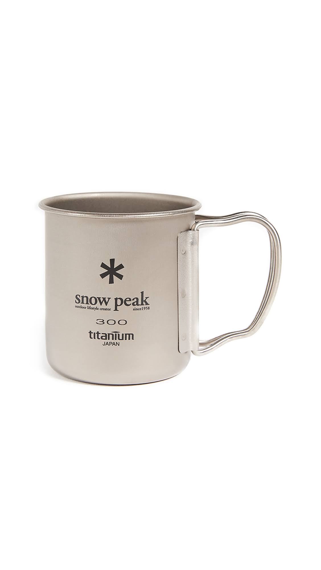 Snow Peak Single Wall 300 Titanium Cup GO_IBWCBPCN