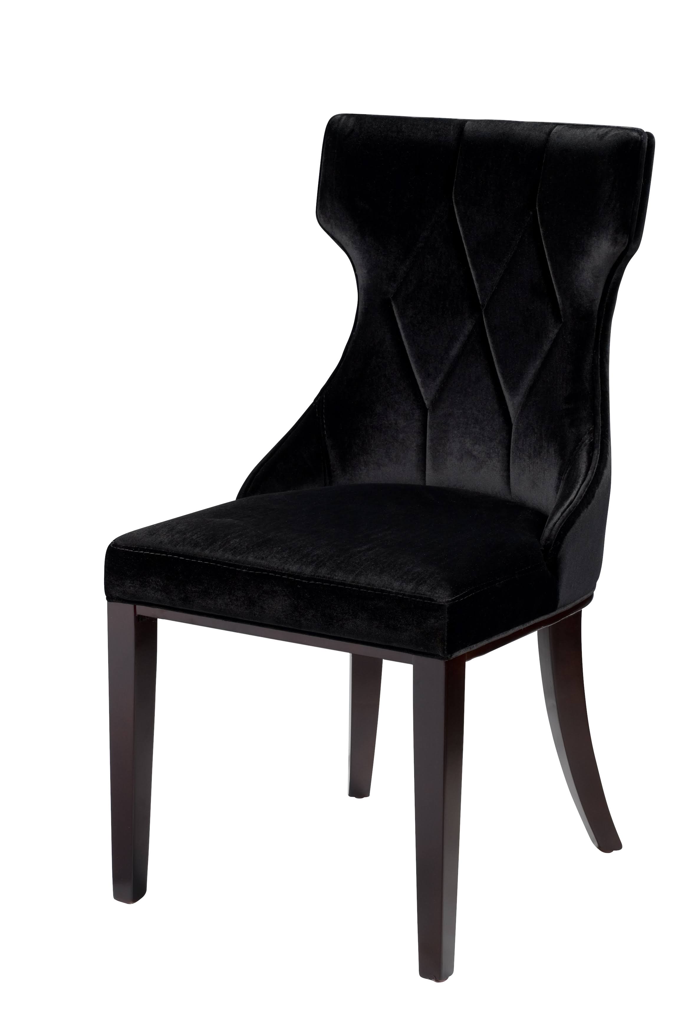 Ceets Reine Dining Chair, Set of 2, Black DP_WDTR3H8O