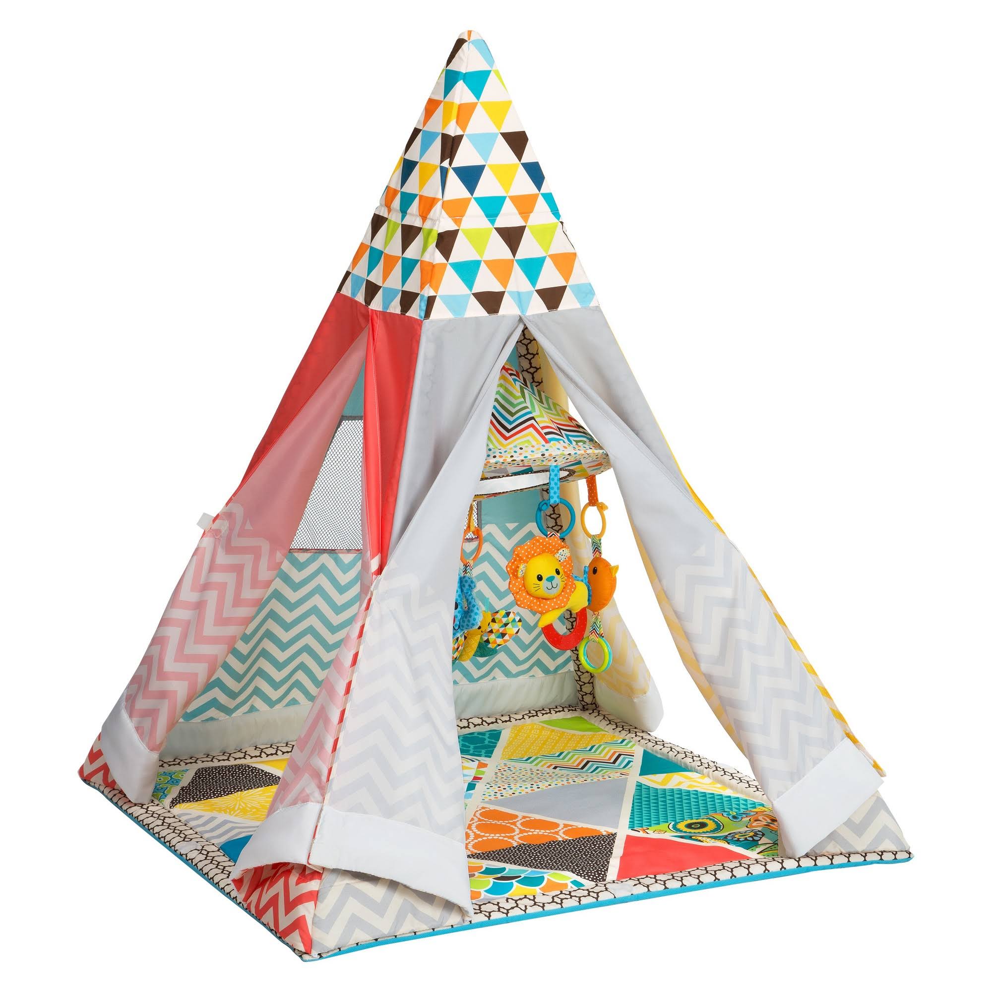 Infantino Go Gaga Infant to Toddler Play Gym Fun Teepee R4_ND1G5D3L