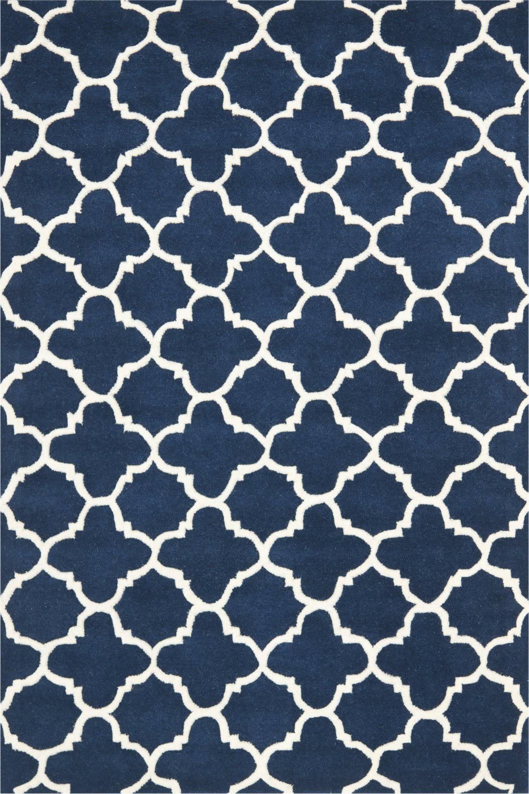 Safavieh Chatham Dark Blue Ivory 7' x 7' Square Rug XF_HHULAXDY