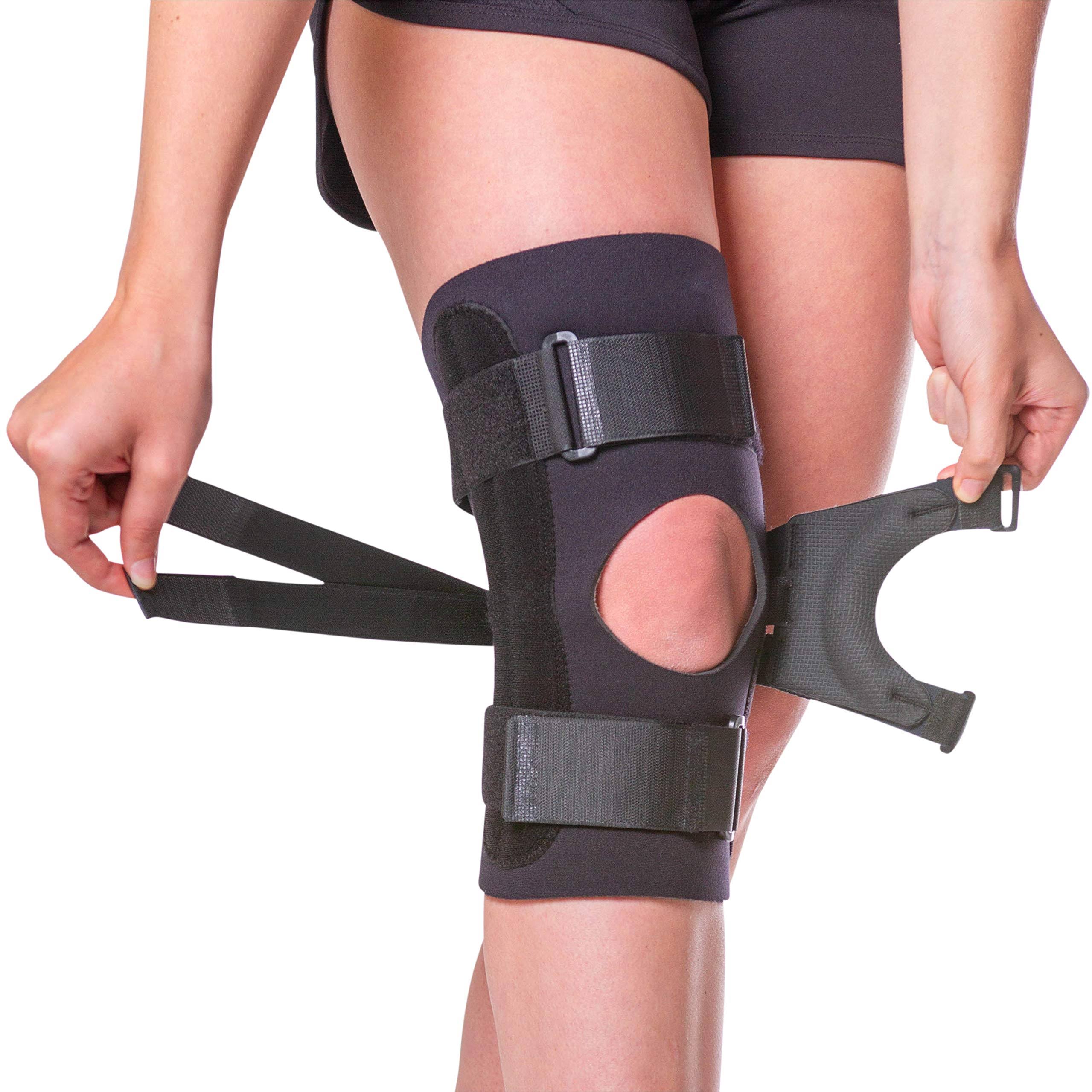 J Brace Patellar Stabilizer with Lateral Knee J-Strap - 3XL VJ_FF8X7QHC