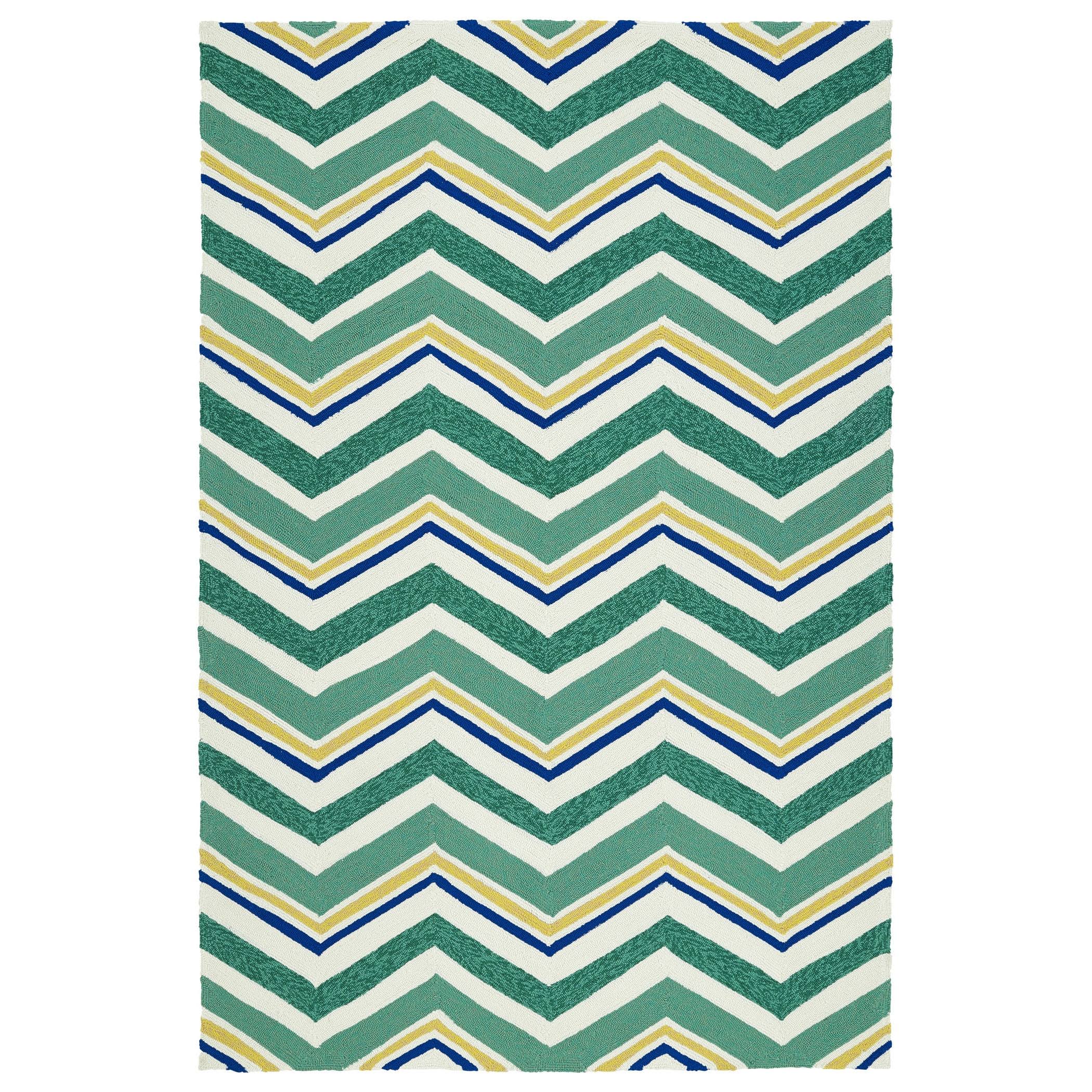 Kaleen Escape Rug Emerald 2' x 3' JG_9ABMH3KB