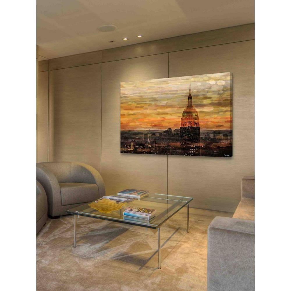 Parvez Michel 12 in. H x 18 in. W Bronze Night by Parvez Taj Printed Canvas Wall Art, Multi-Colored AQ_ZHISY5JM