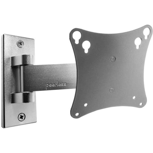 Peerless SmartMount Long Pivot Wall Mounts for 10 inch - 24 inch Screens, Silver SP730P-S QH_I81P7SZU