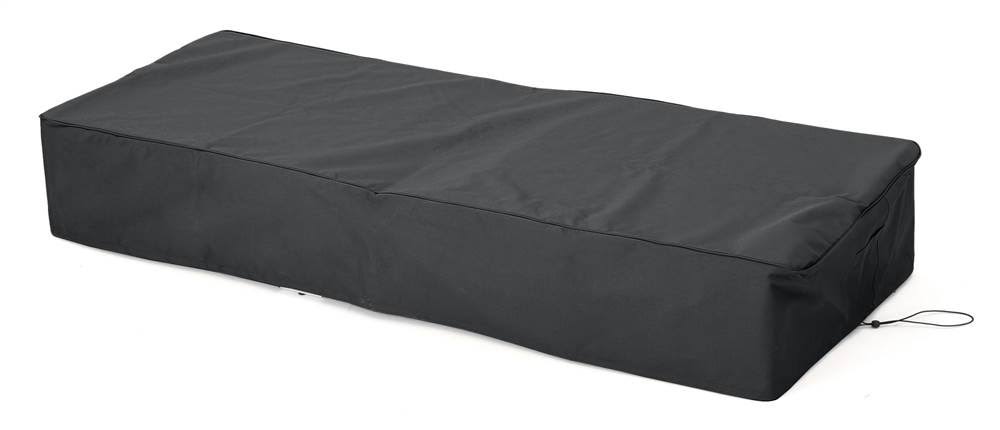 Noble House Shield Outdoor Water Resistant Chaise Lounge Cover in Gray C0_KO65UT2D