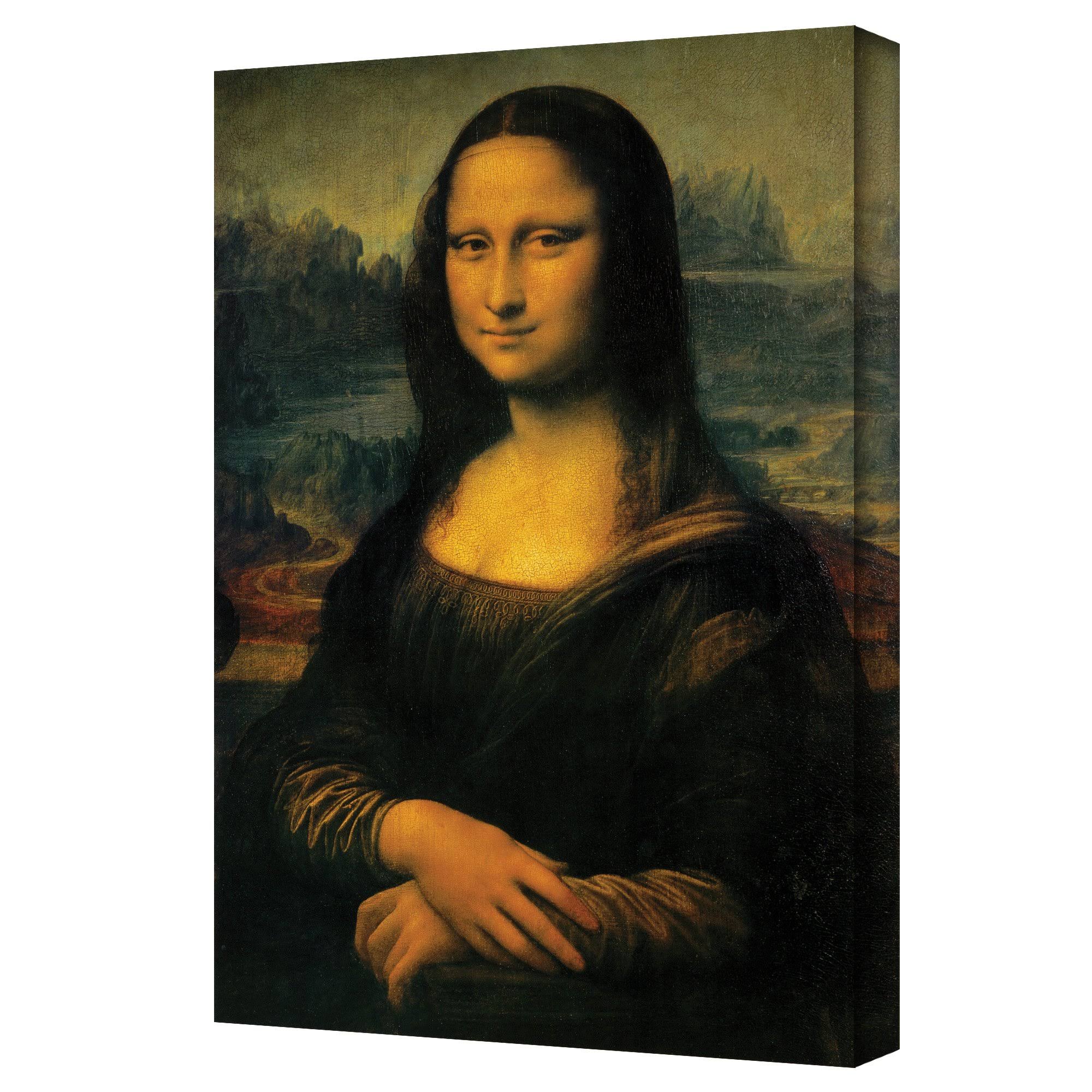 ArtWall Mona Lisa Gallery Wrapped Canvas Art by Leonardo Da Vinci, 18 OR_SCOIGARY