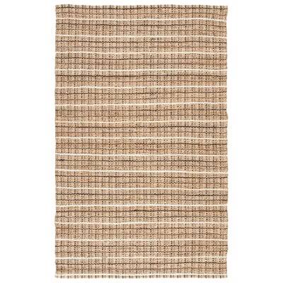 Birch Lane Caroline Handwoven Cream/Navy Blue/Dark Grey Area Rug 2T_HTW0QHQD