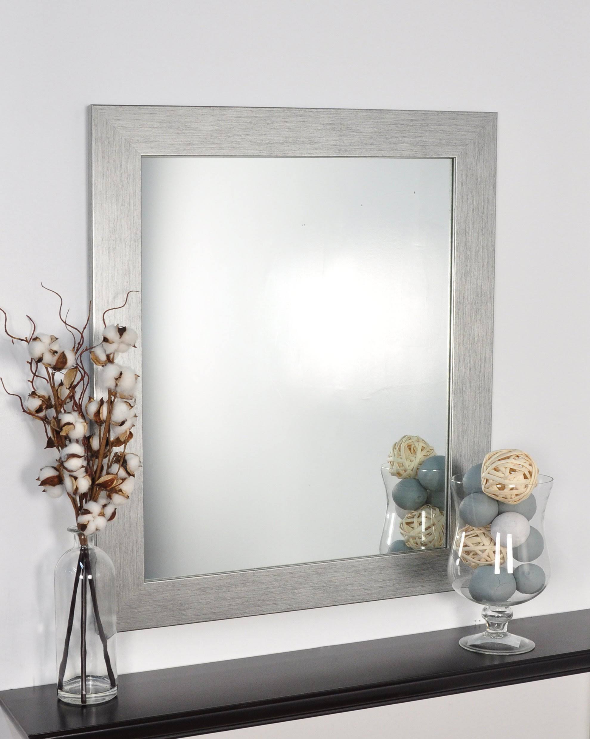 Stainless Grain Wall Mirror | Annette's Decor 32 M3_EFN430IS
