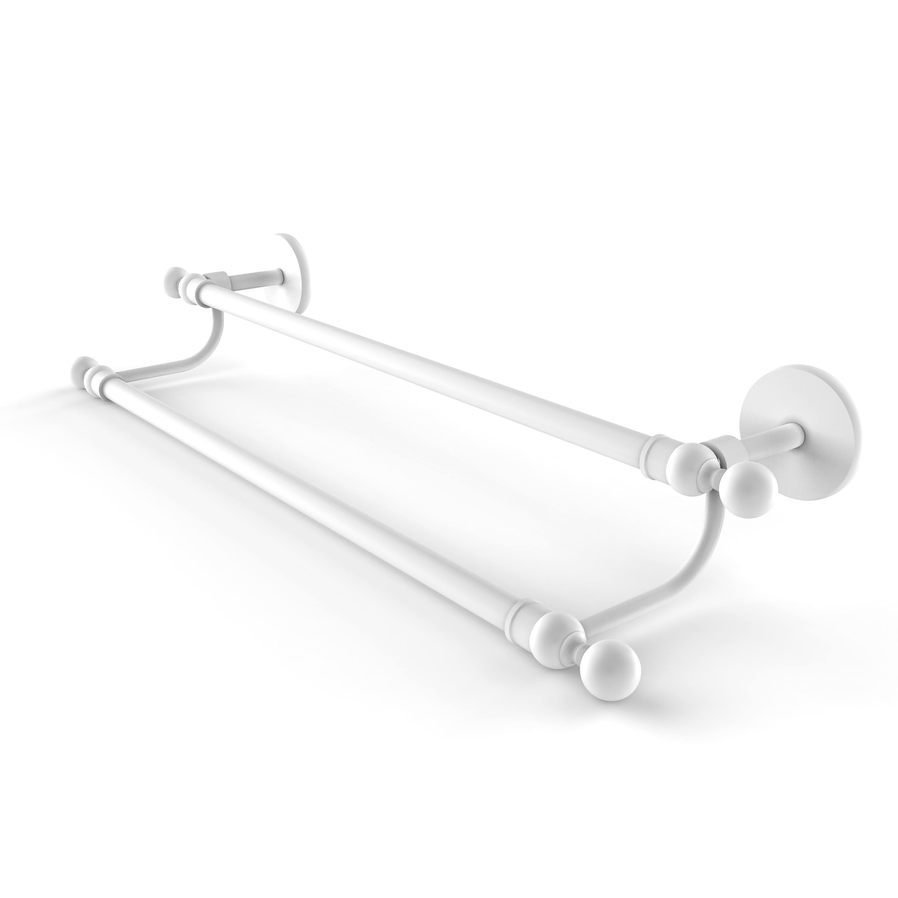 Allied Brass Skyline Collection 18 inch Double Towel Bar Matte White 2S_4R52UERK
