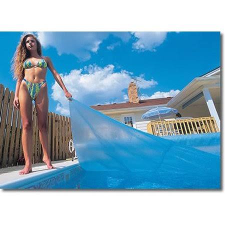 Blue Wave NS410 12-mil Solar Blanket for Rectangular In-Ground Pools, 14-ft x 28-ft, Blue K6_MVSHQ8YH