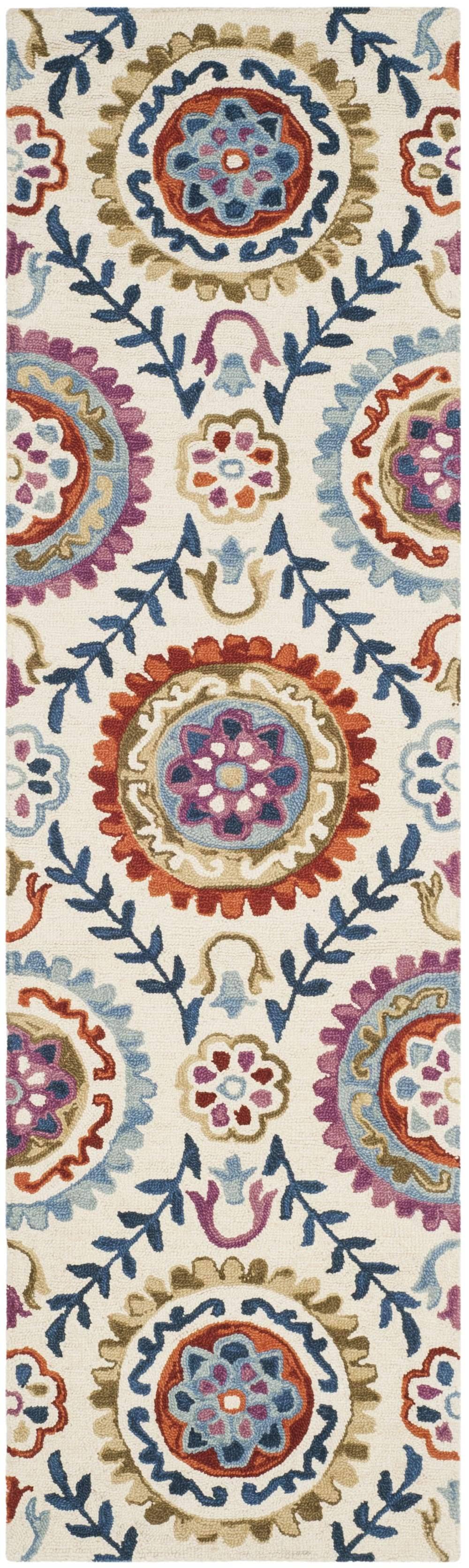 Safavieh Suzani SZN374B Area Rug Ivory/Multi 2'3 XS_9W6YA3A4