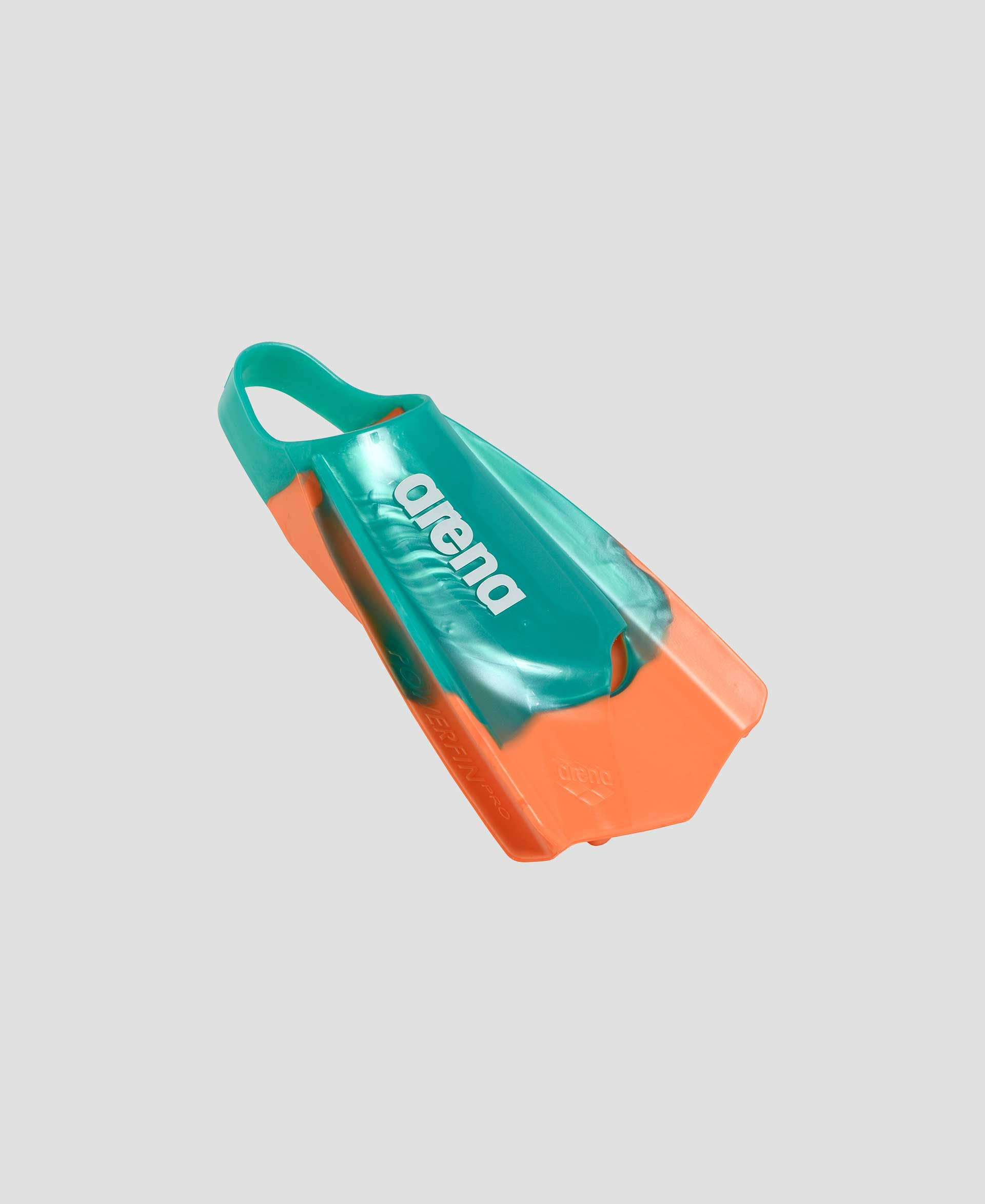 Arena Powerfin Pro Swim Training Fins, Aqua Orange, 8-9 OR_Q5ZCXYZ5