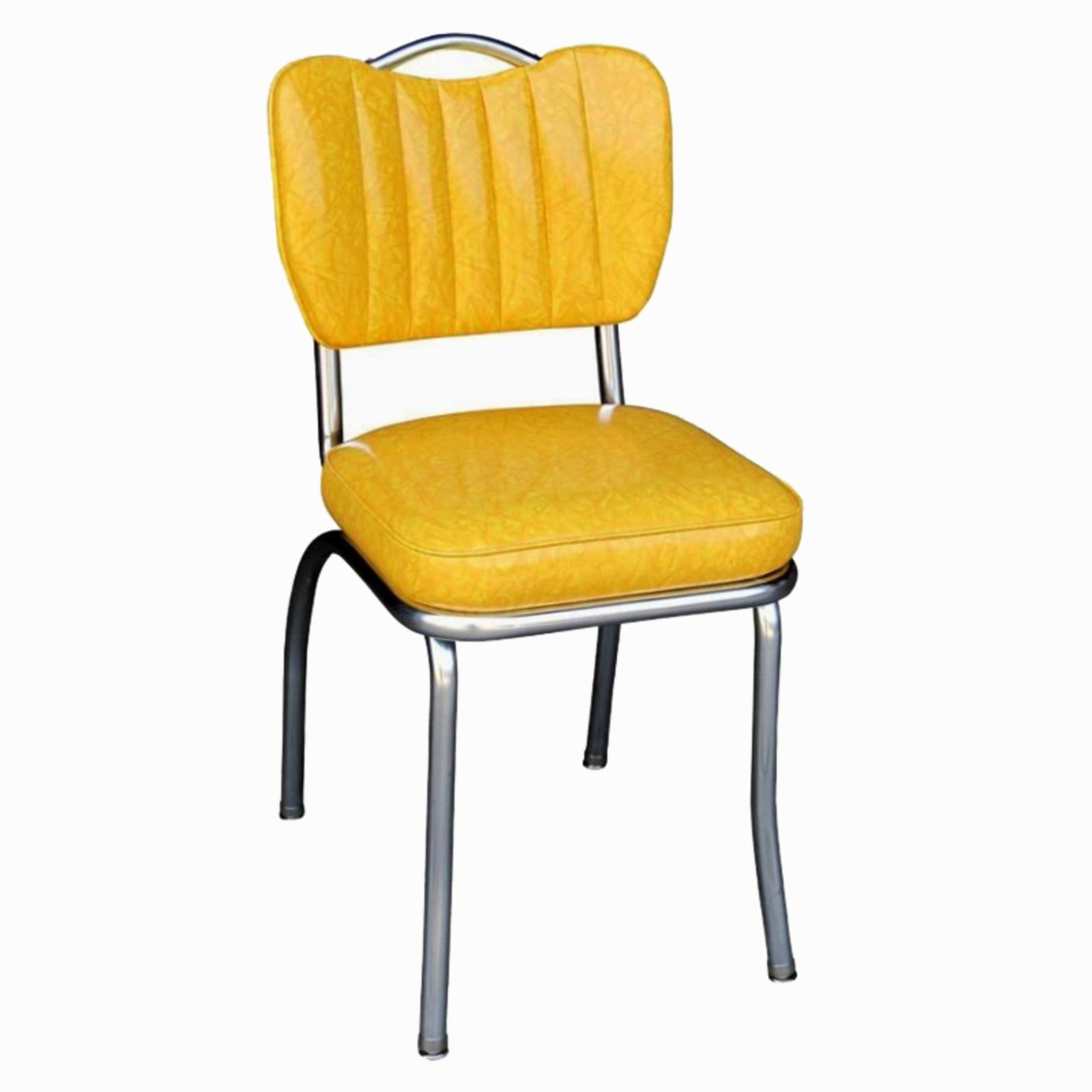 Richardson Seating Cracked Ice Retro Dining Chair Yellow M6_PIU6BUXK
