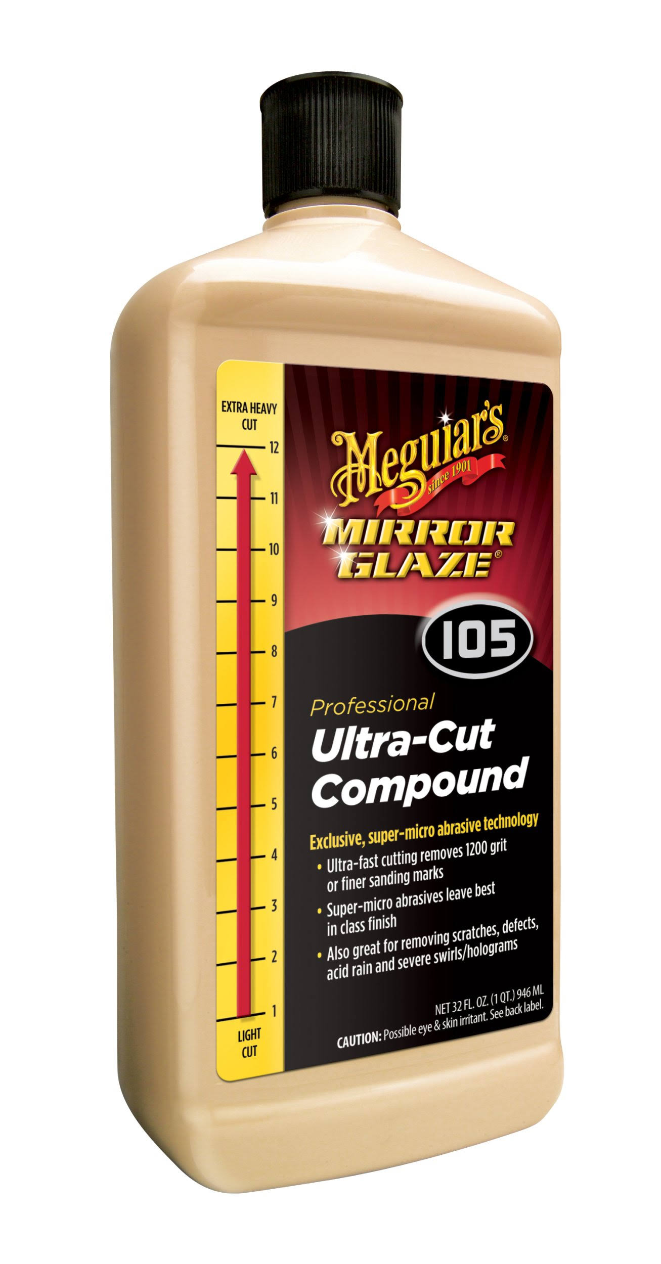 Meguiars M105 Mirror Glaze Ultra-Cut Compound - 32 oz. H1_FBH6MCIN