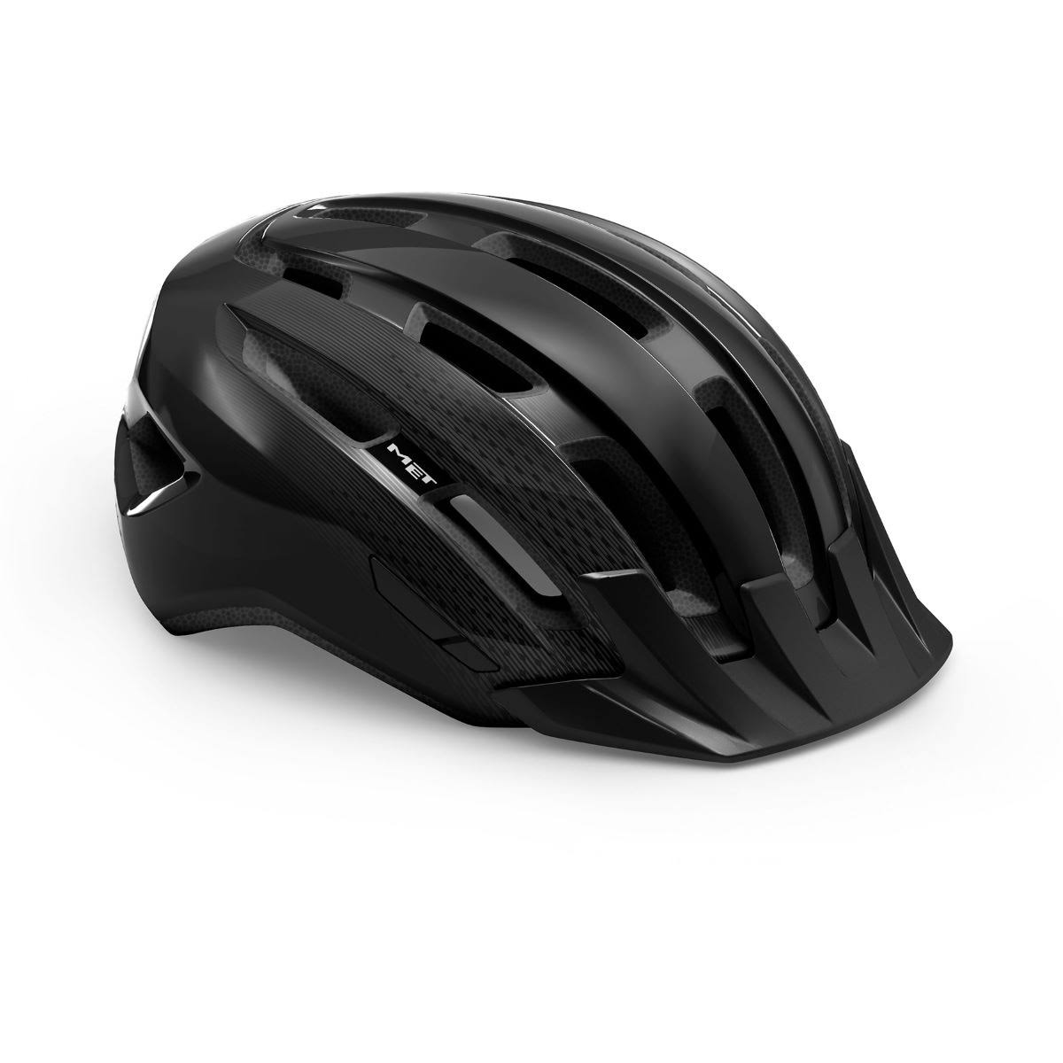 Met Downtown MIPS Helmet Glossy Black - M-L AA_IDK7MVQO