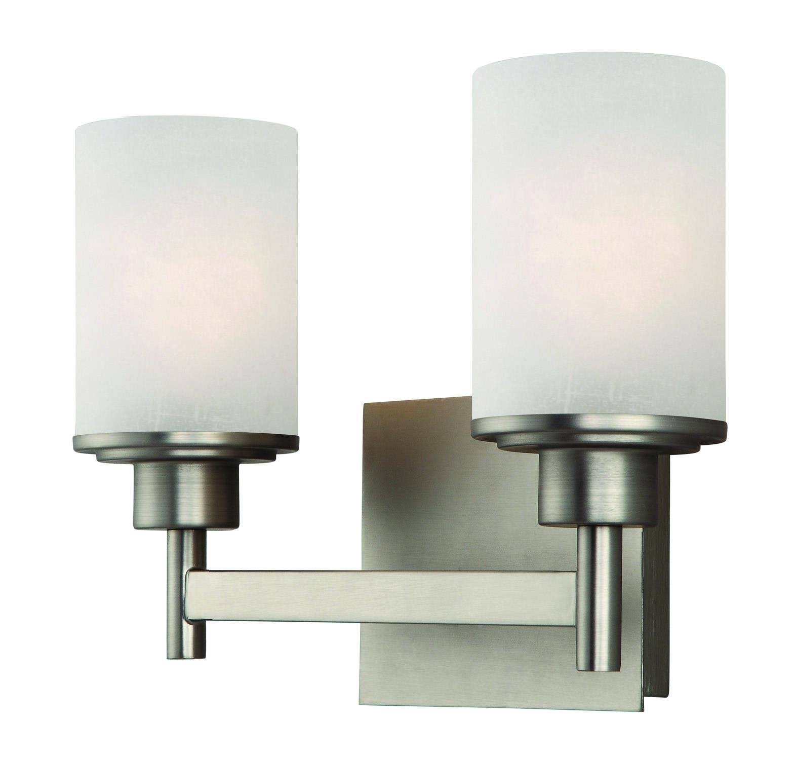 Canarm IVL408A02BN Lyndi 2 Light Vanity, Brushed Nickel IW_QPRNXZZA