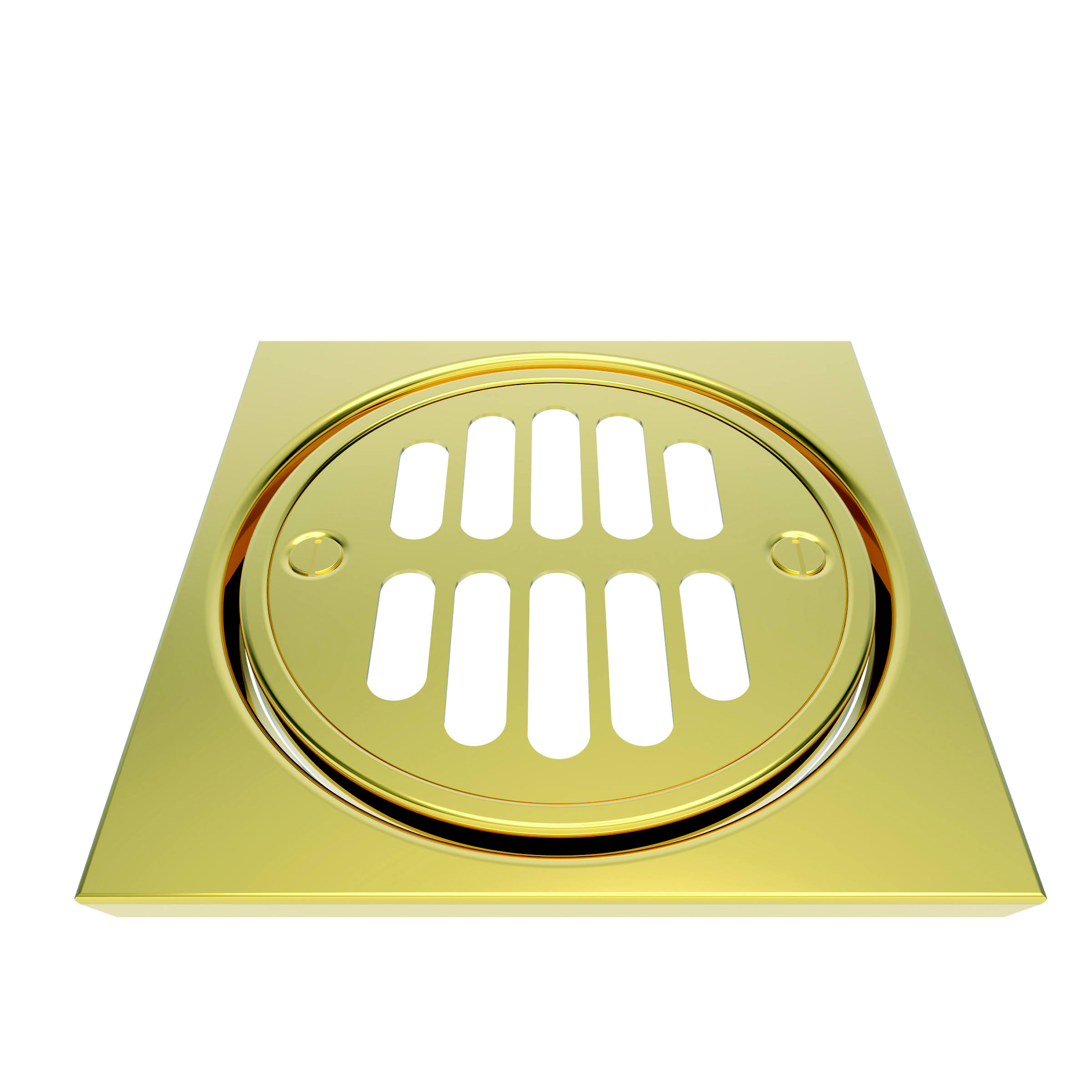 Newport Brass 231/03N Shower Drain Trim Set Uncoated Polished Brass KW_WD3Z45KJ