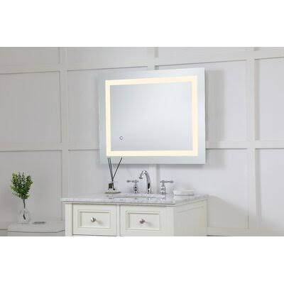 Langport Bathroom/Vanity Mirror Wade Logan Size: 30 74_IFKFCOHO