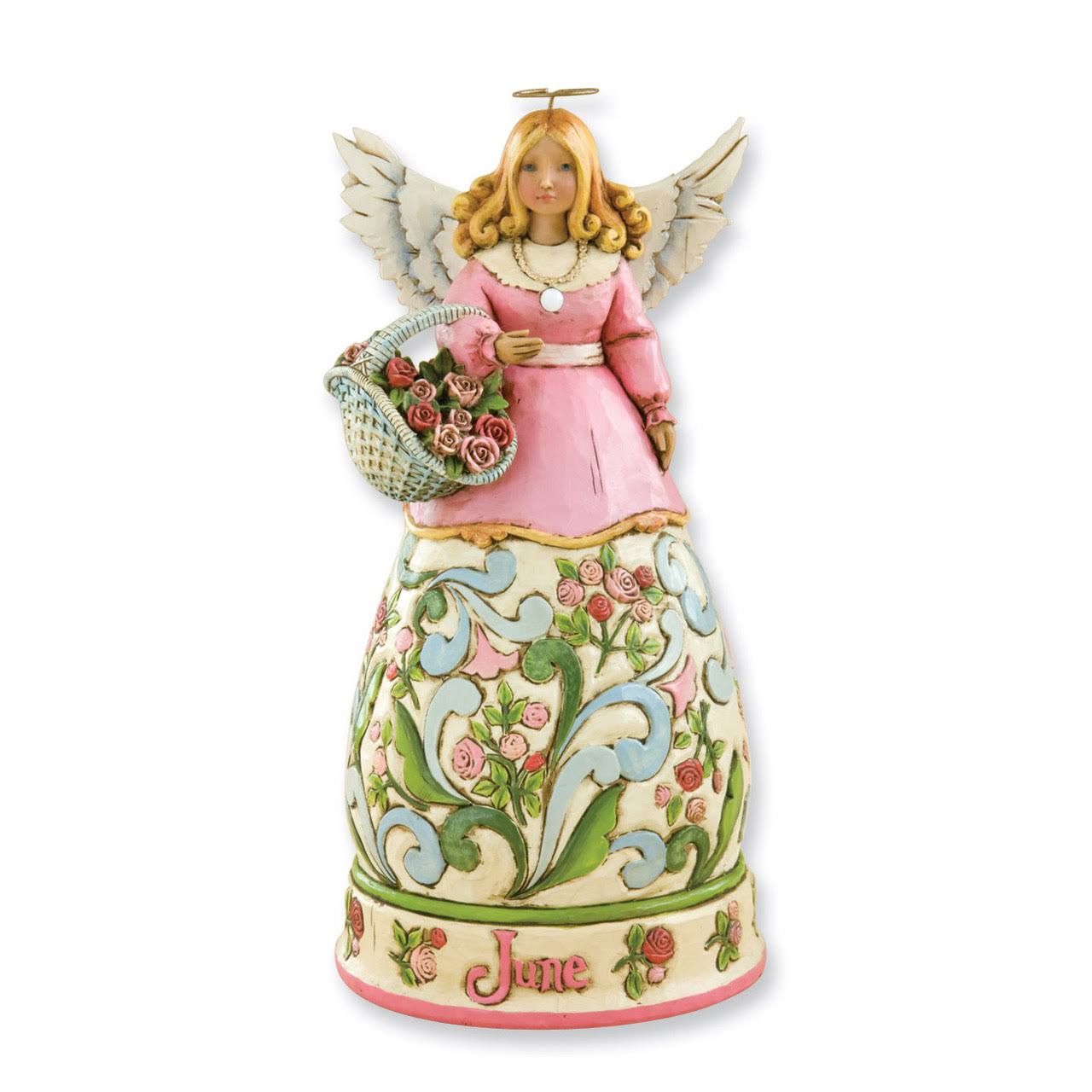 Jim Shore - June Angel Figurine QU_OPFSXZSA
